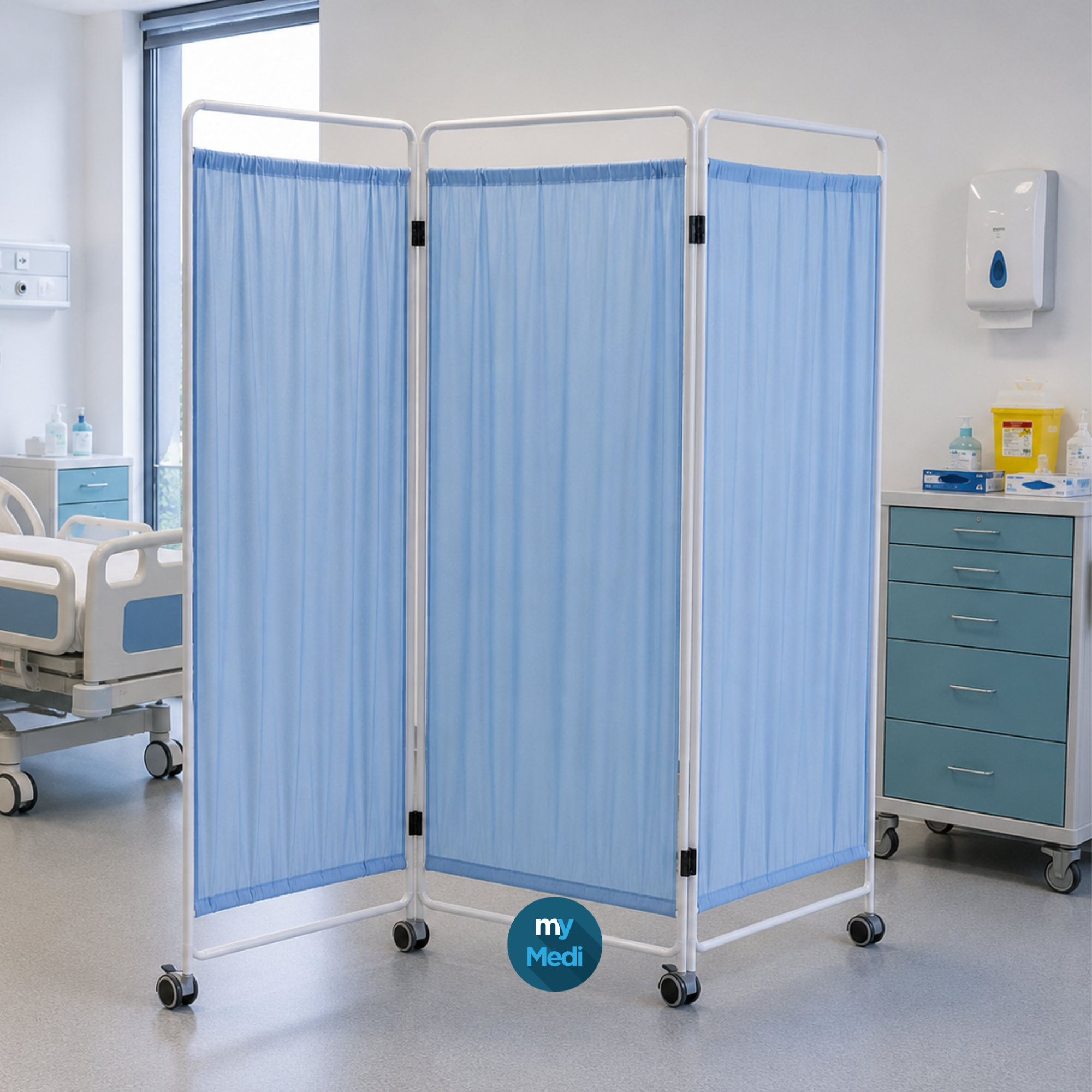 Paravents pour cabinet d'infirmerie