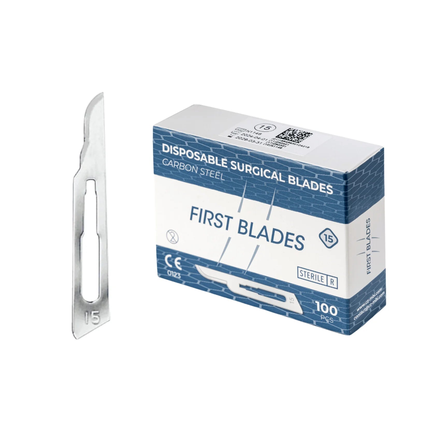 100 sterile scalpel blades - First Blades