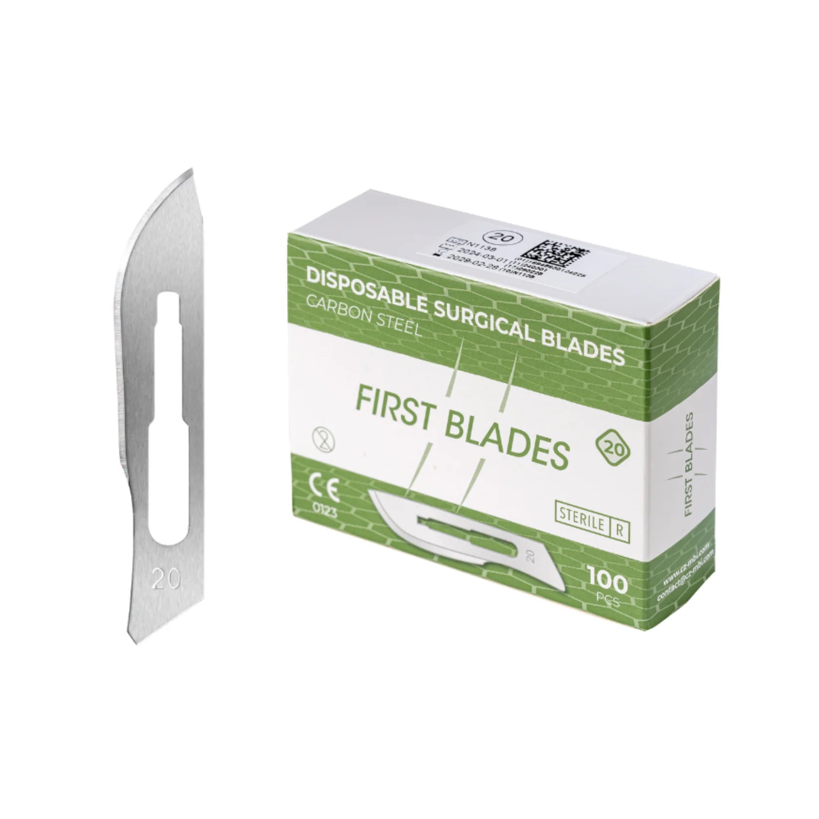 100 sterile scalpel blades - First Blades