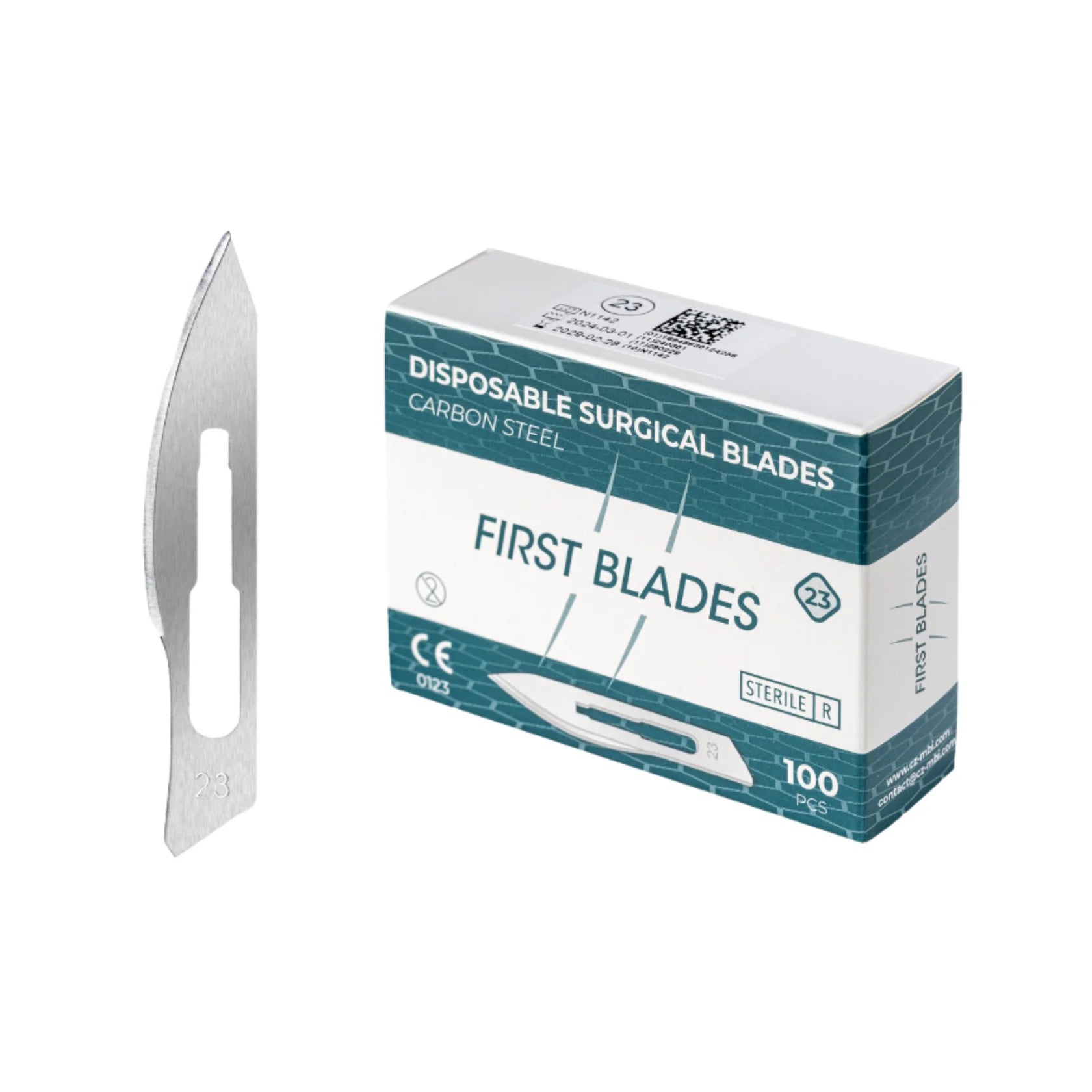 100 sterile scalpel blades - First Blades