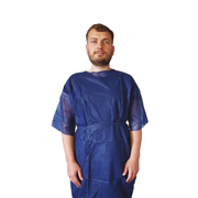 10 Opaque Visitor Blouses Blue TU - MEDI STOCK