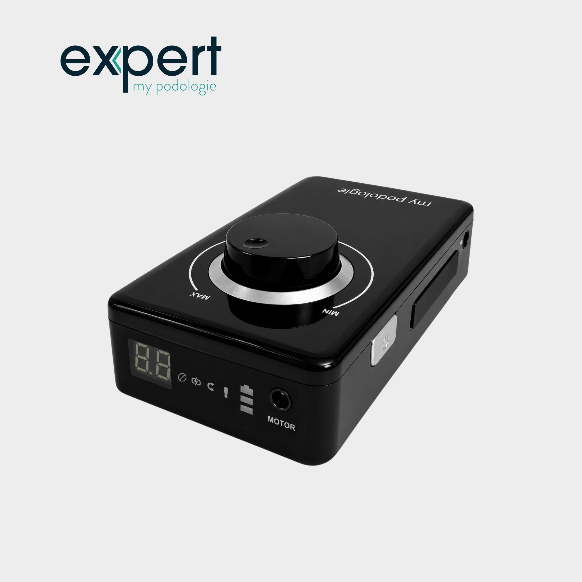 PODO38S Portable Micromotor - Black - 30,000 rpm - With removable handpiece