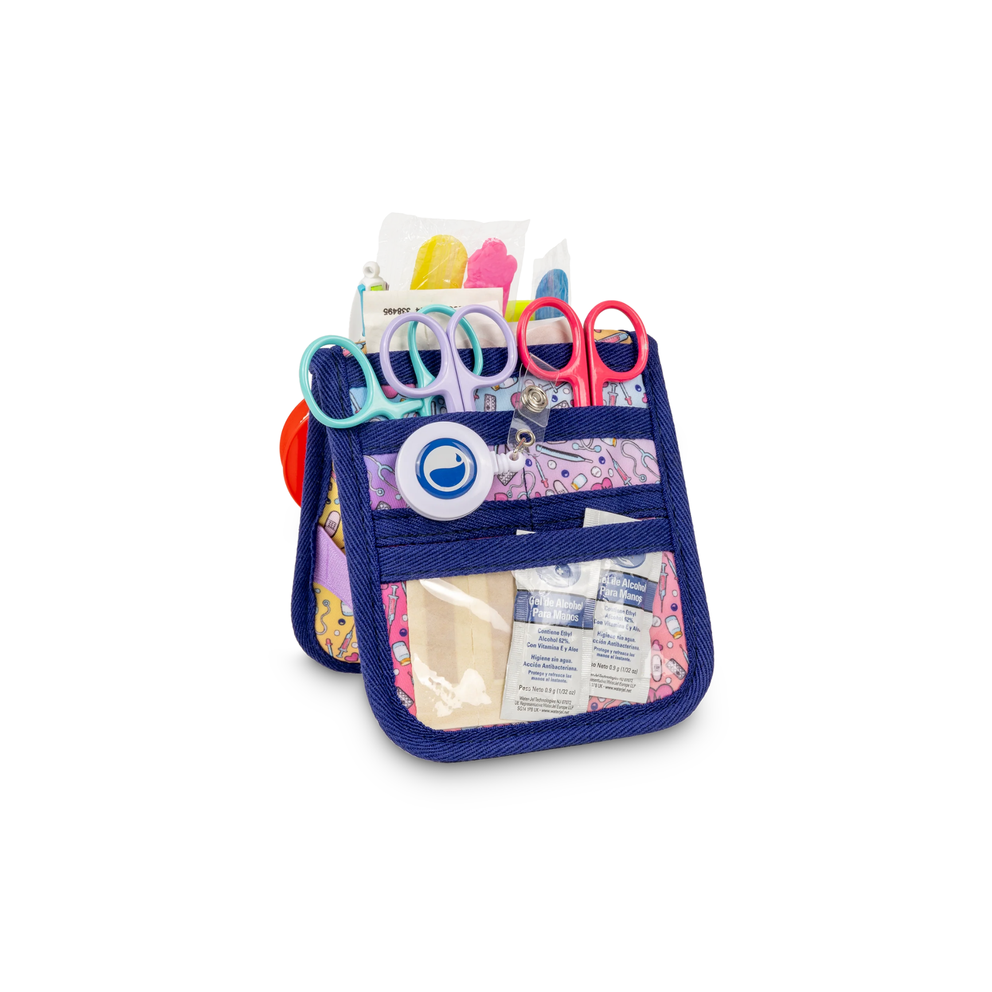 Organisateur de poche arrondi - 13 cm - Plusieurs coloris - My Blouse