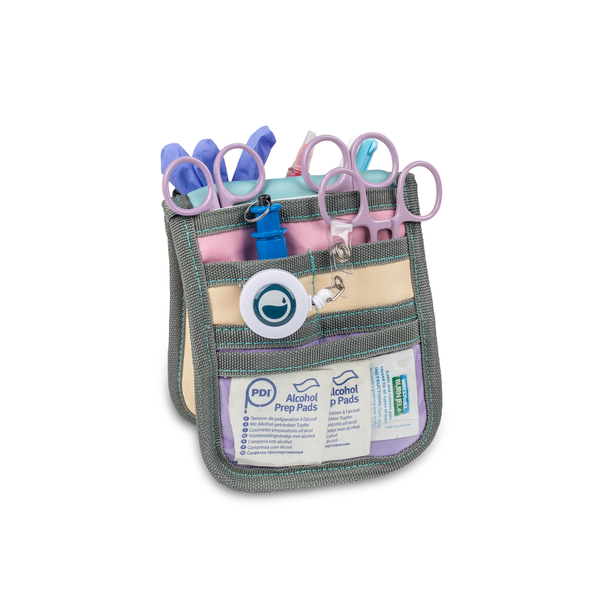 Organisateur de poche arrondi - 13 cm - Plusieurs coloris - My Blouse
