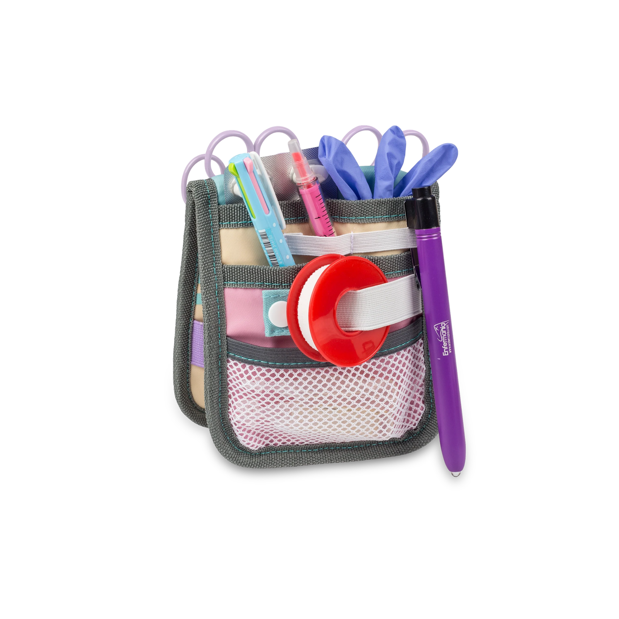 Organisateur de poche arrondi - 13 cm - Plusieurs coloris - My Blouse