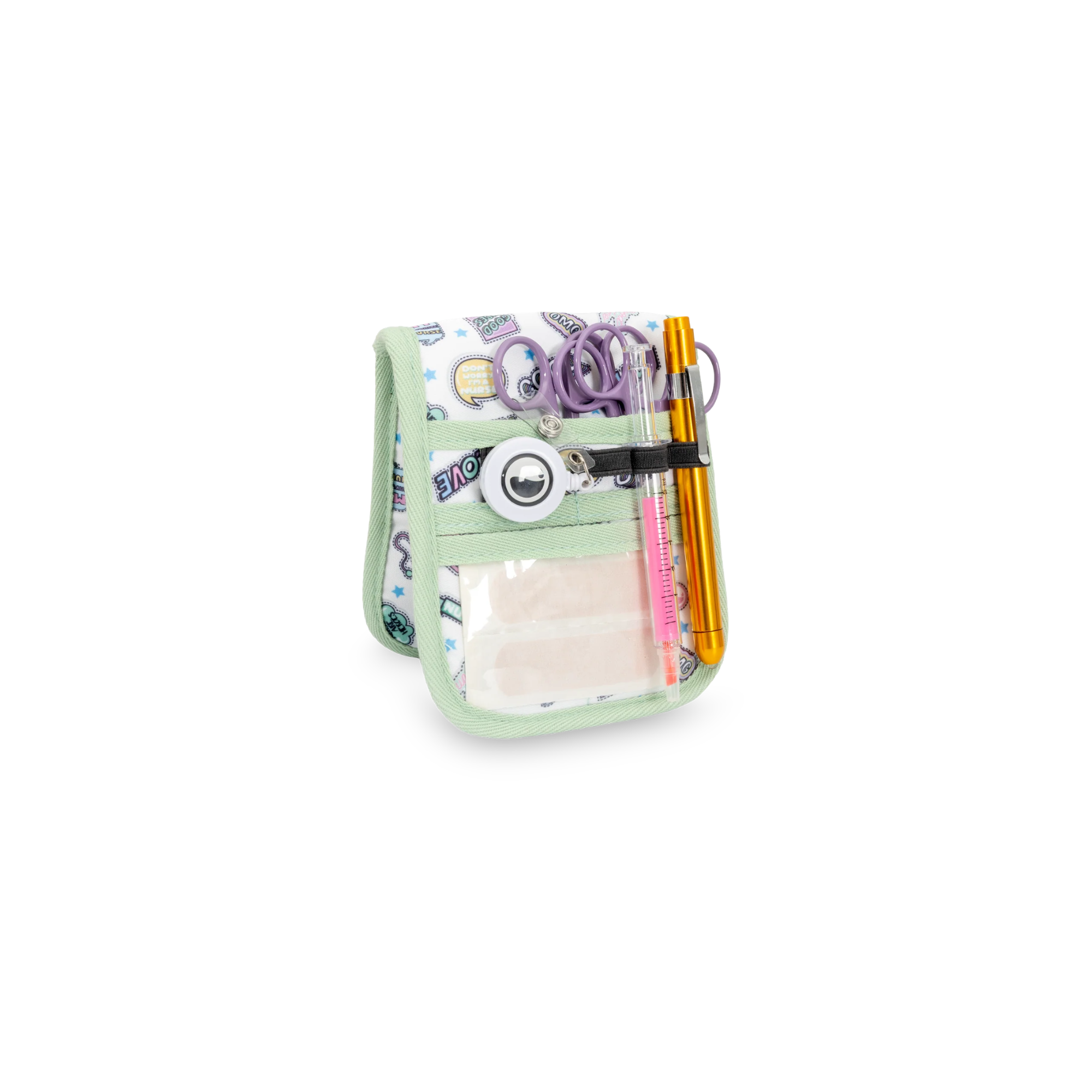 Organisateur de poche arrondi - 13 cm - Plusieurs coloris - My Blouse