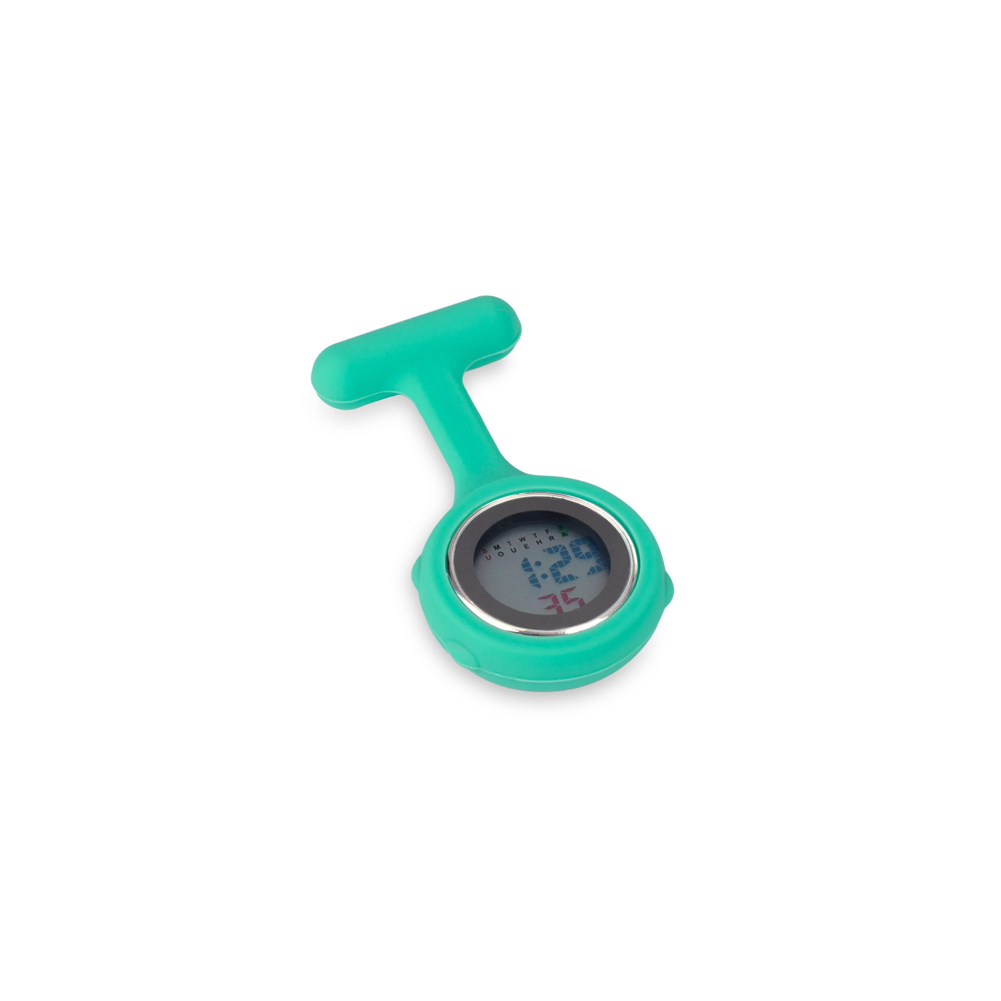 Montre digitale en silicone - attache épingle de sécurité - Plusieurs coloris - My Blouse