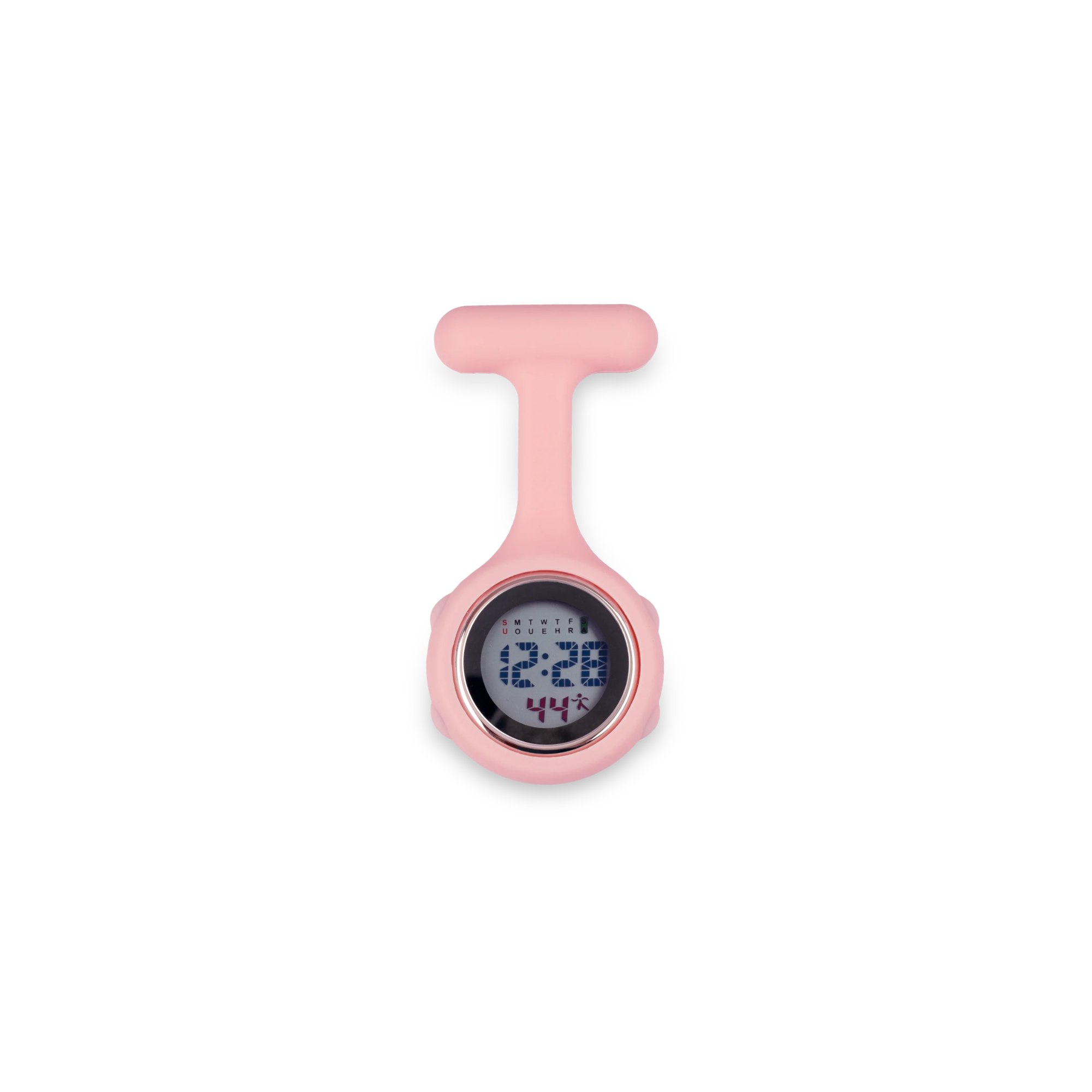 Montre digitale en silicone - attache épingle de sécurité - Plusieurs coloris - My Blouse