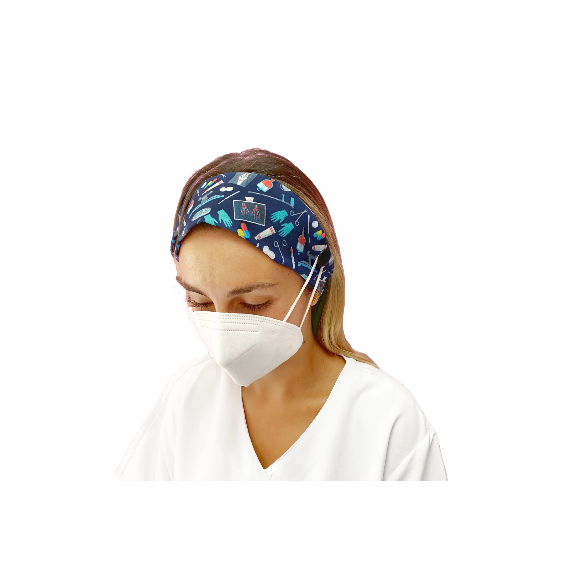 Bandeau pour cheveux avec boutons - Plusieurs imprimés - My Blouse