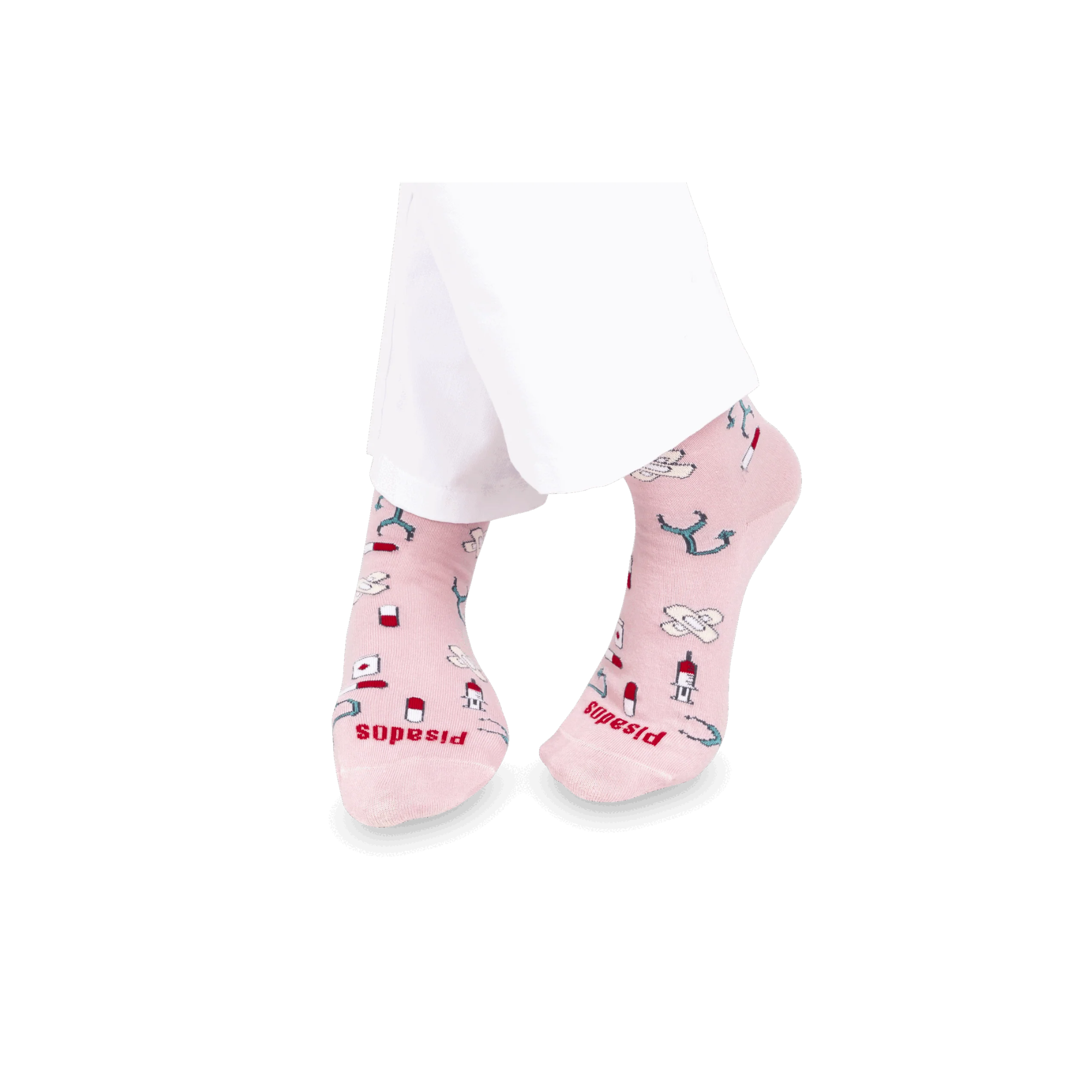 Chaussettes imprimées mi-hautes - Plusieurs coloris - Enfermanía