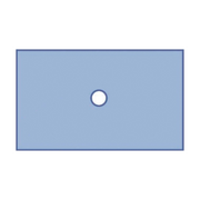 Champs de soins stériles fenestrés - 3 formats