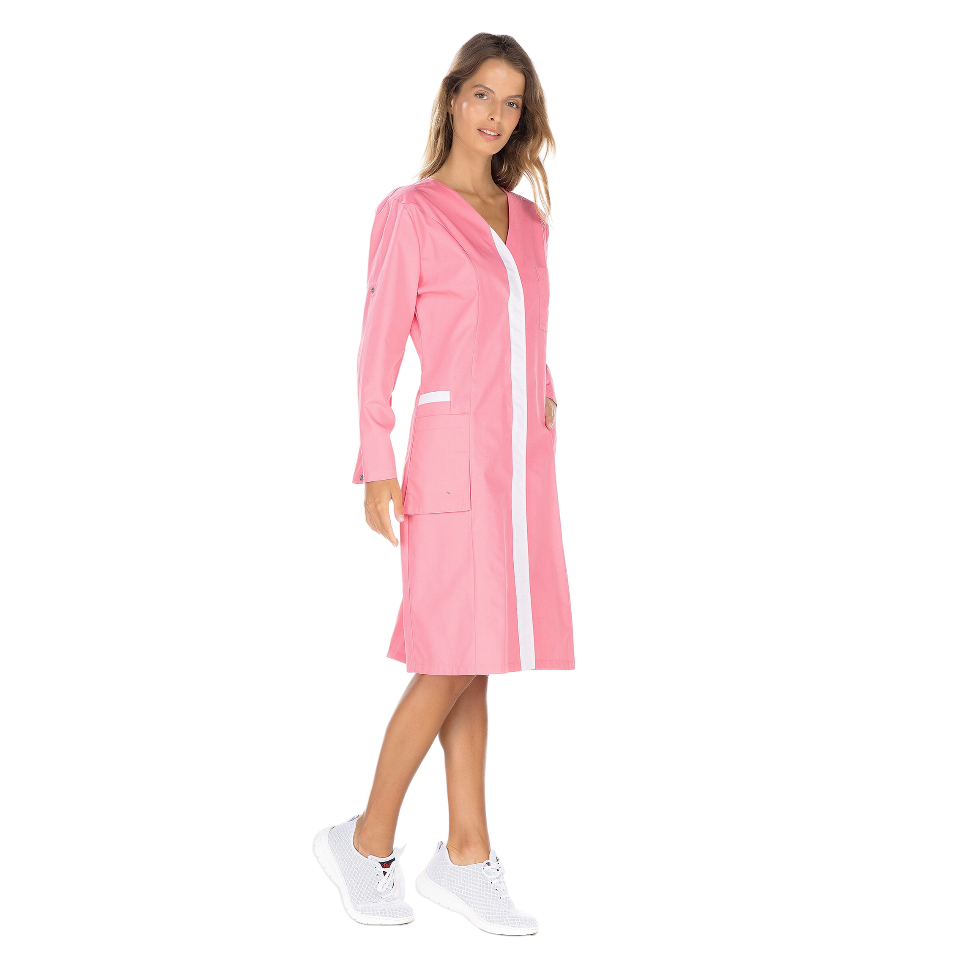 Madison - Blouse longue - 3 types de manches - Femme - 100 cm