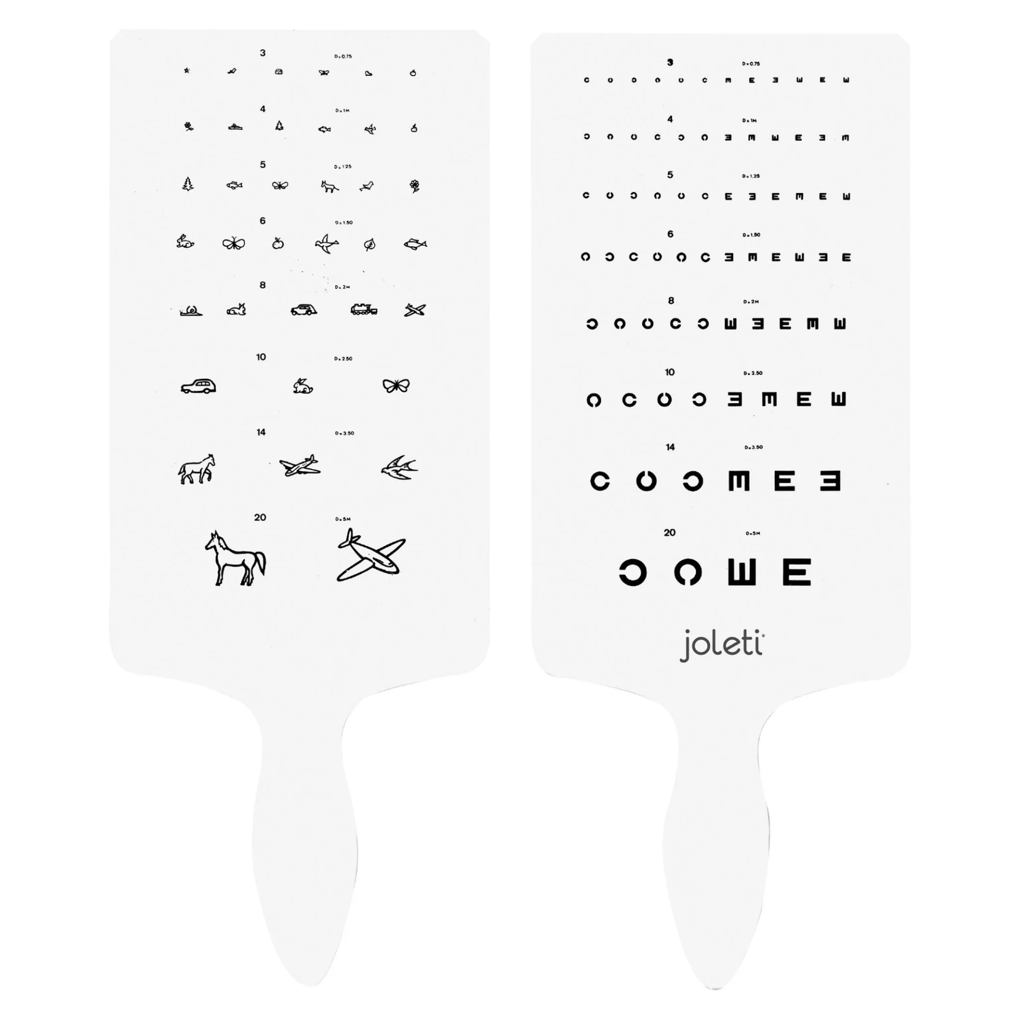 Parinaud Recto Verso Hand Ladder (2 models) - JOLETI