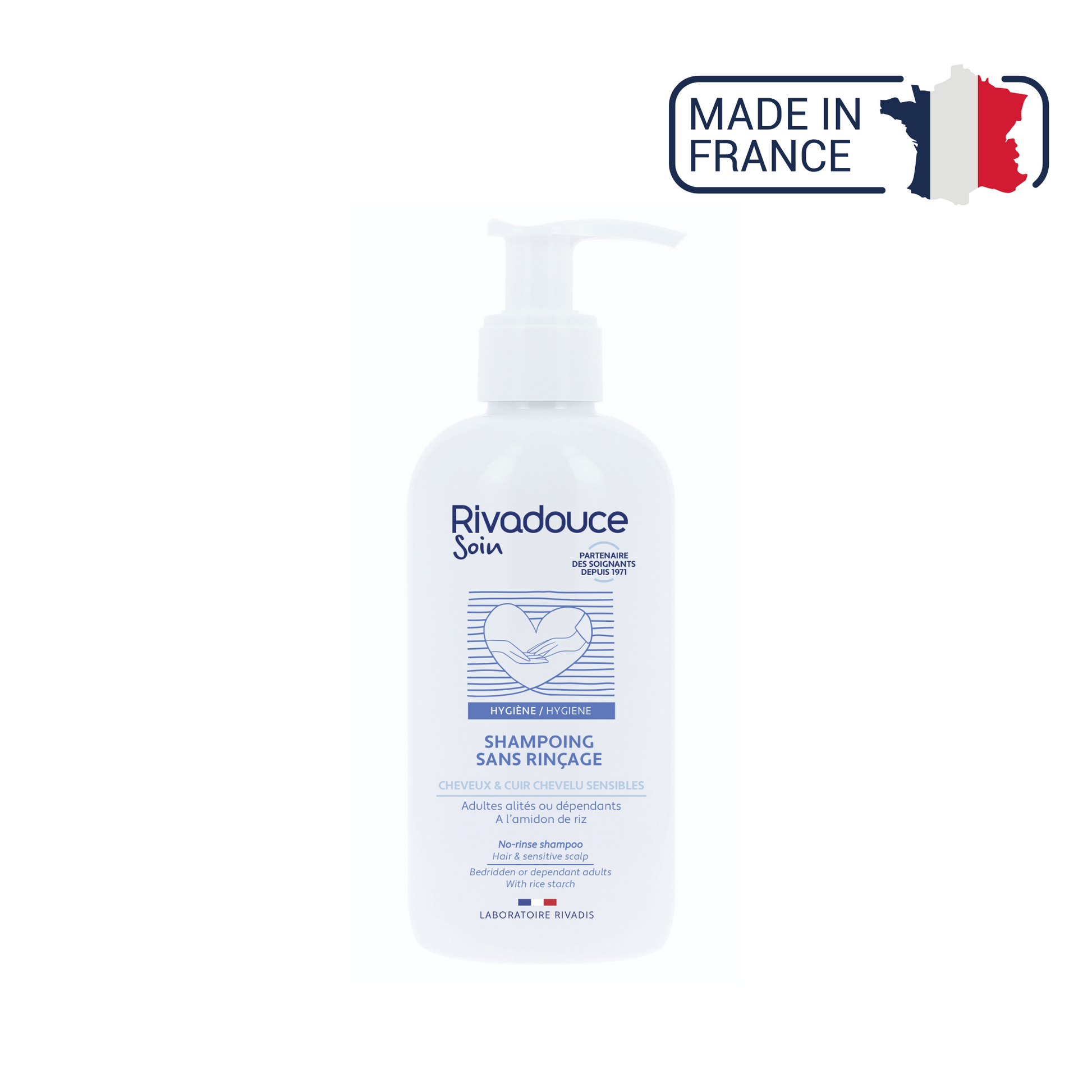 Shampoing Sans Rincage - 250ml - Rivadouce