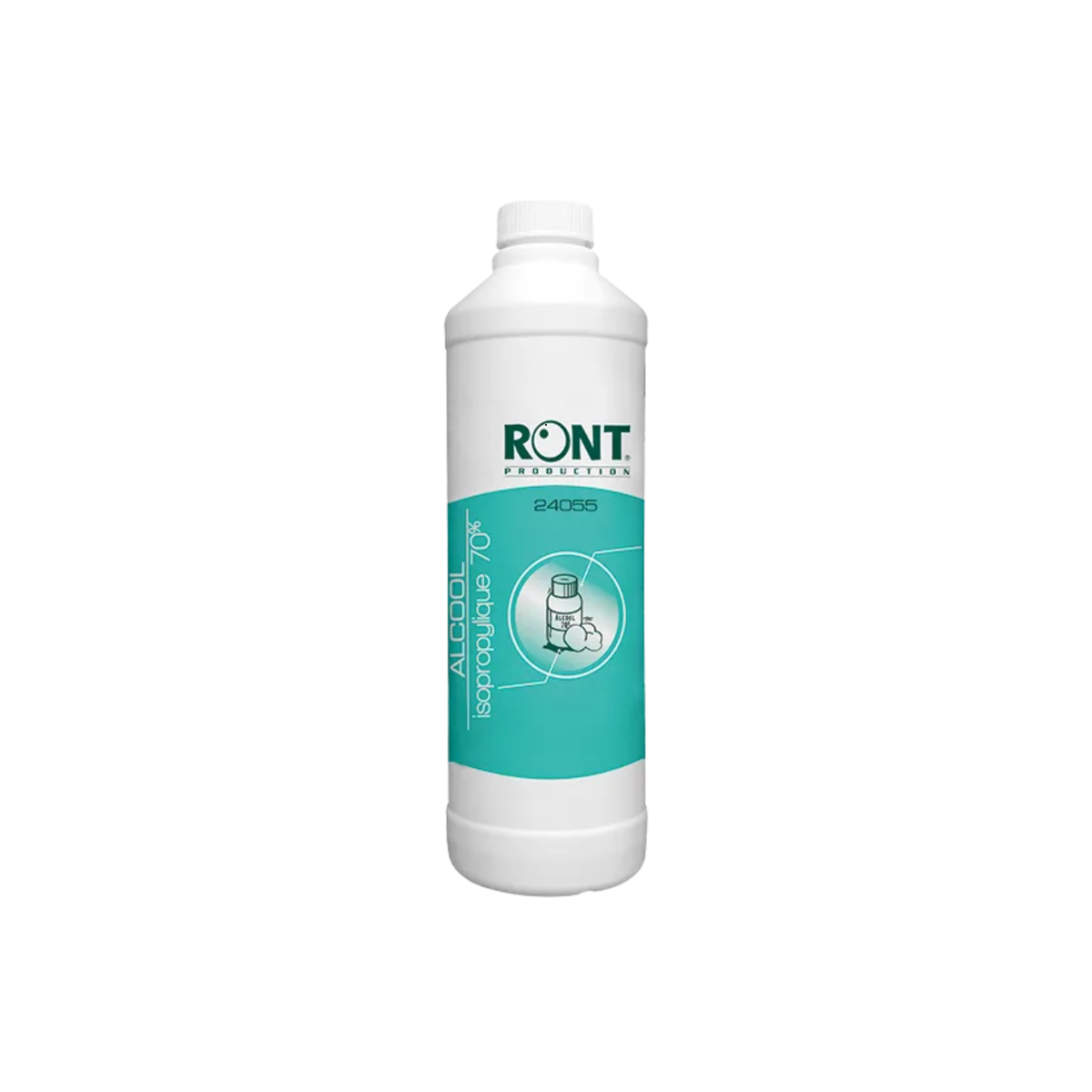 Alcool 70° Isopropylique - Plusieurs contenances disponibles - RONT - My Médical