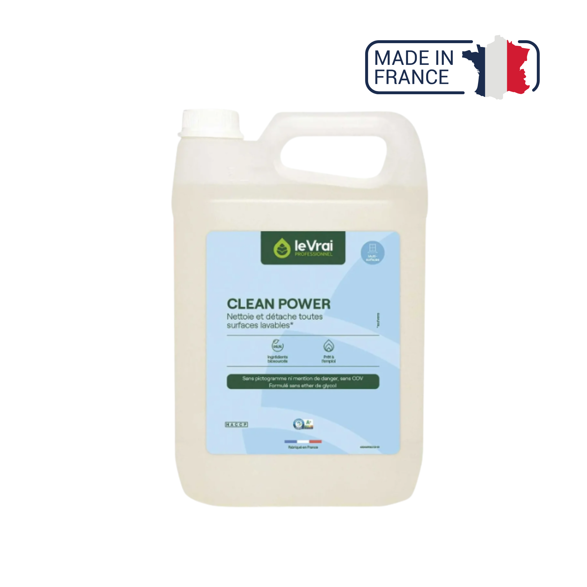 Clean Power - Deux contenances disponibles - Le vrai professionnel