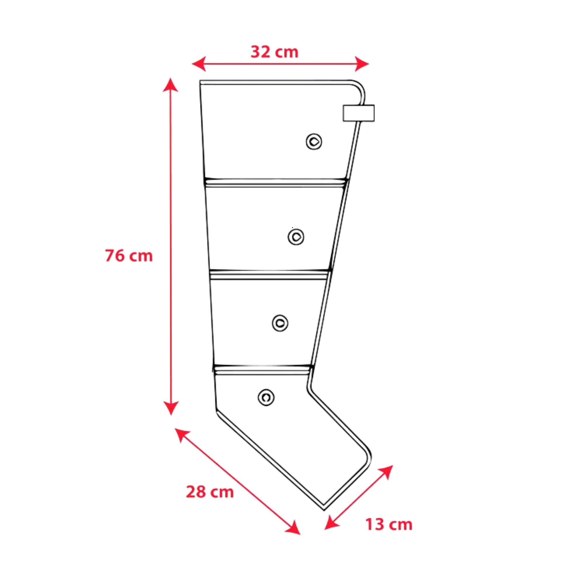 LADY PRESS 4, Winelec® pressotherapy device