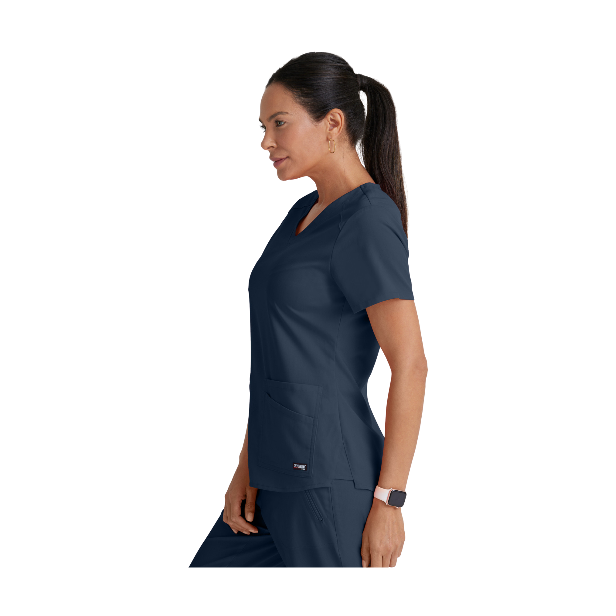 Aura - Tunique col V - Femme - Grey’s Anatomy Stretch GREYS ANATOMY STRETCH