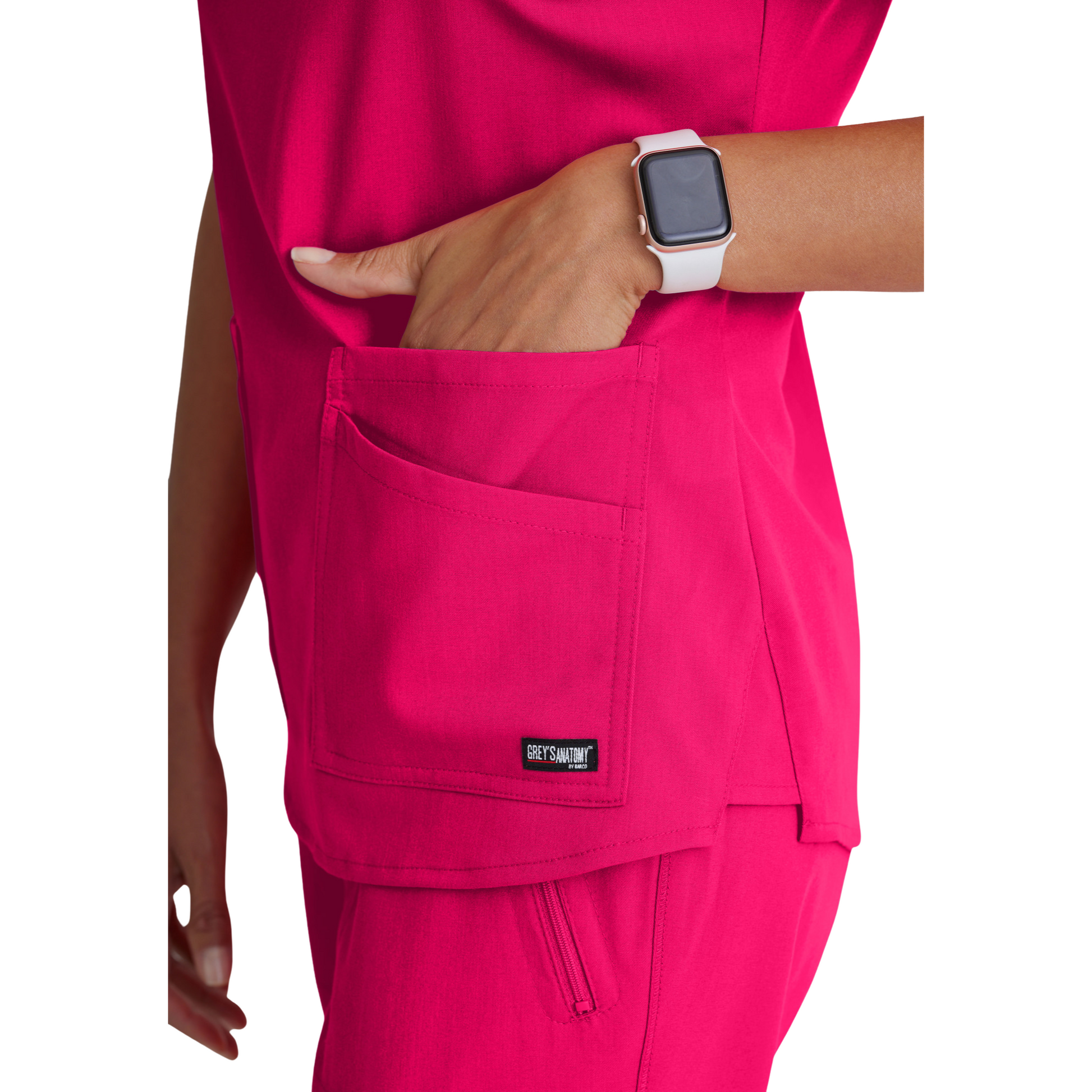 Aura - Tunique col V - Femme - Grey’s Anatomy Stretch GREYS ANATOMY STRETCH