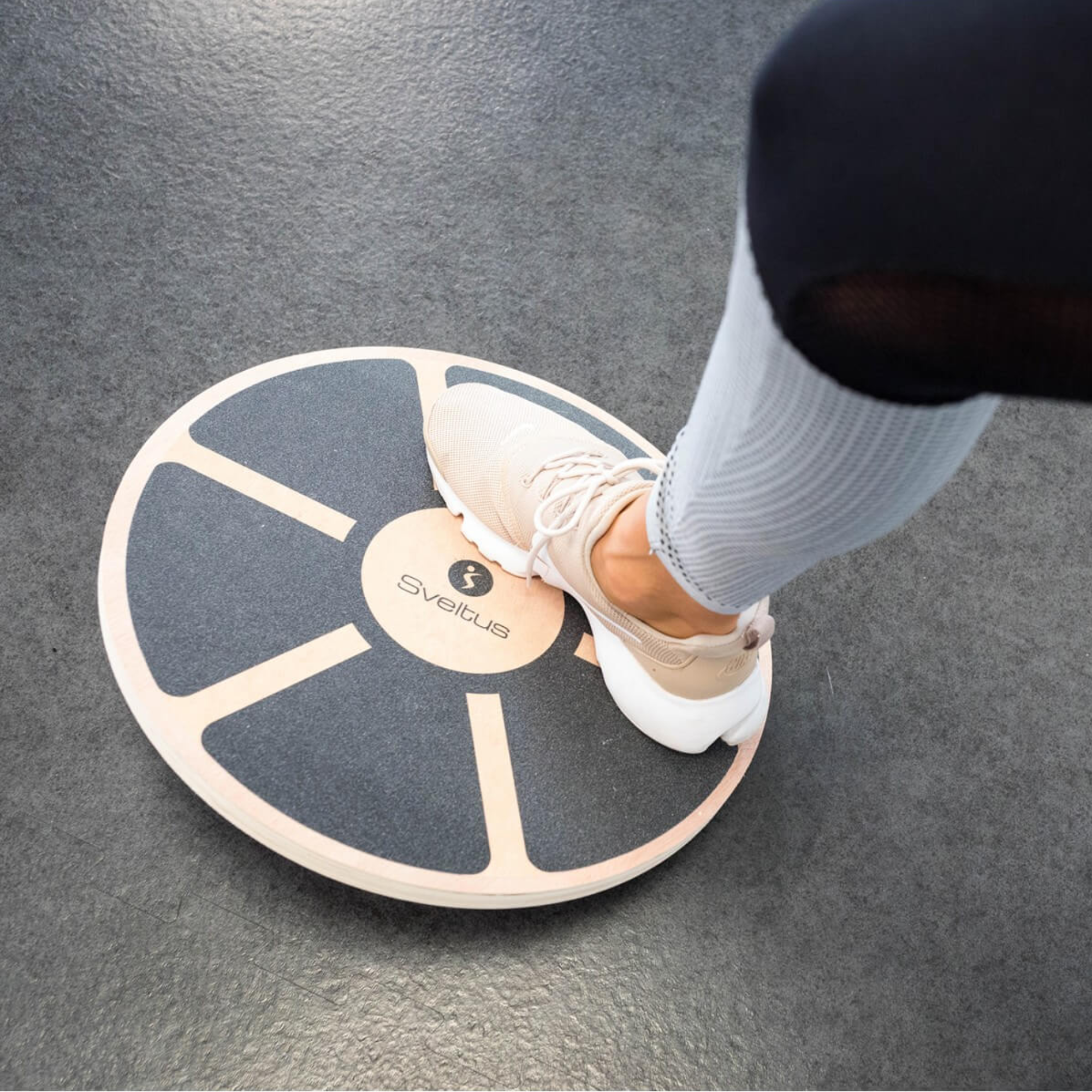Balance Board Bois vrac - Ø 39,5 cm - Sveltus