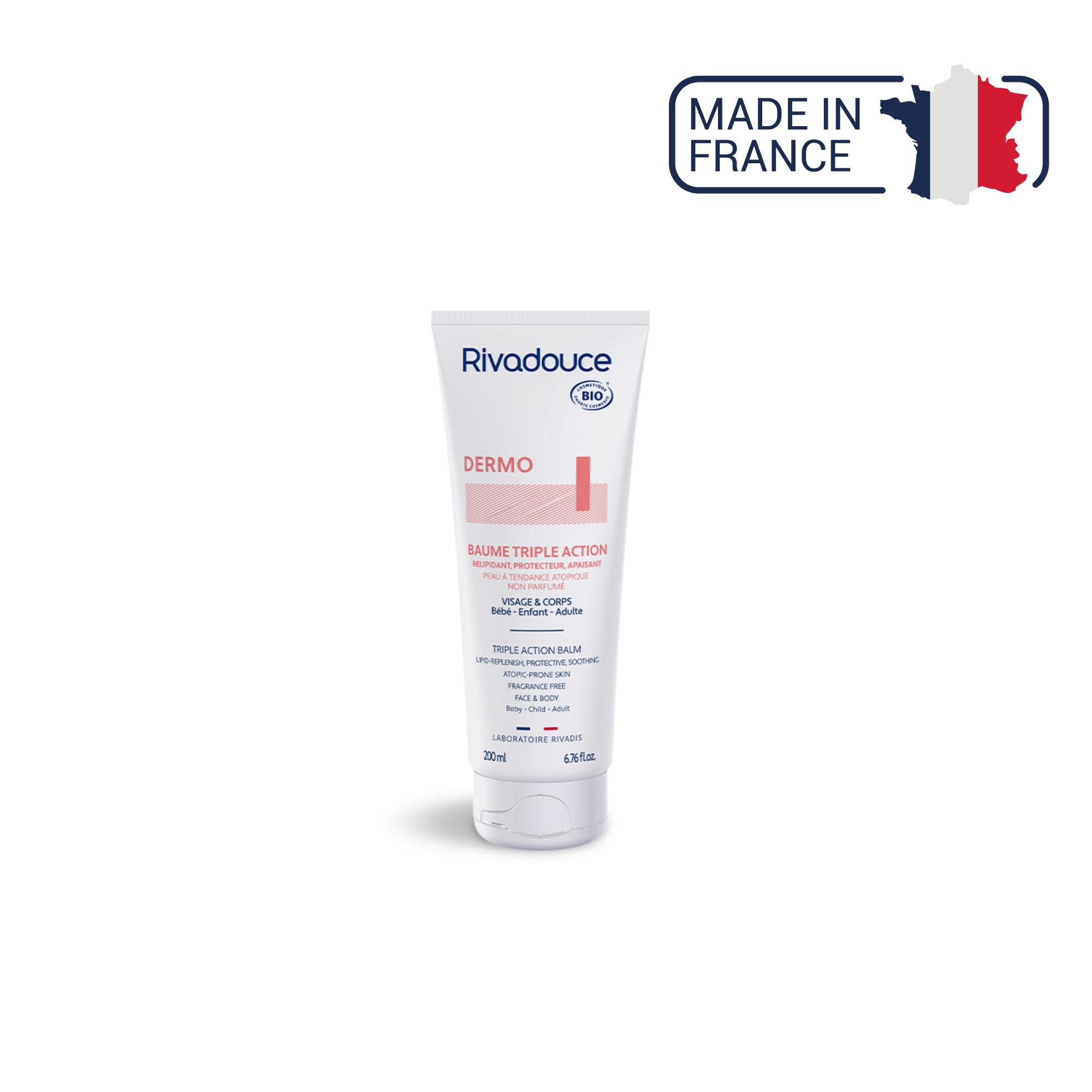 Organic Triple Action Balm - 200ml - Rivadouce