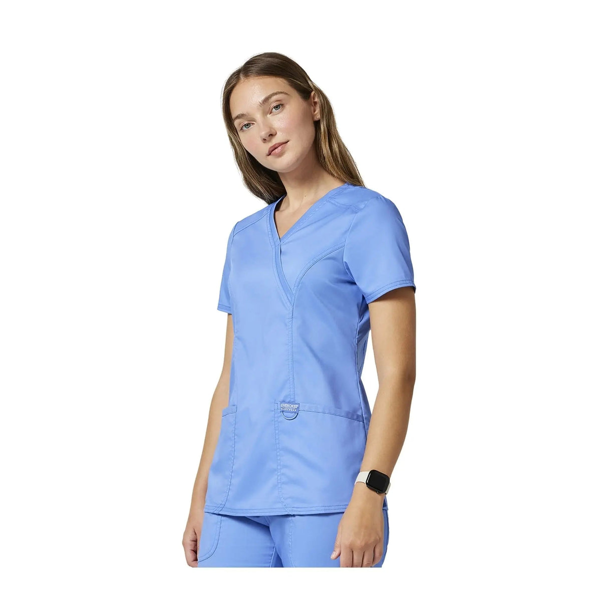 Béziers - Tunique cache-cœur col V - Femme - Cherokee Cherokee Authentic Workwear 