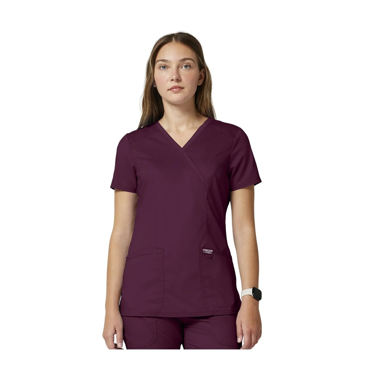 Béziers - Tunique cache-cœur col V - Femme - Cherokee Cherokee Authentic Workwear 