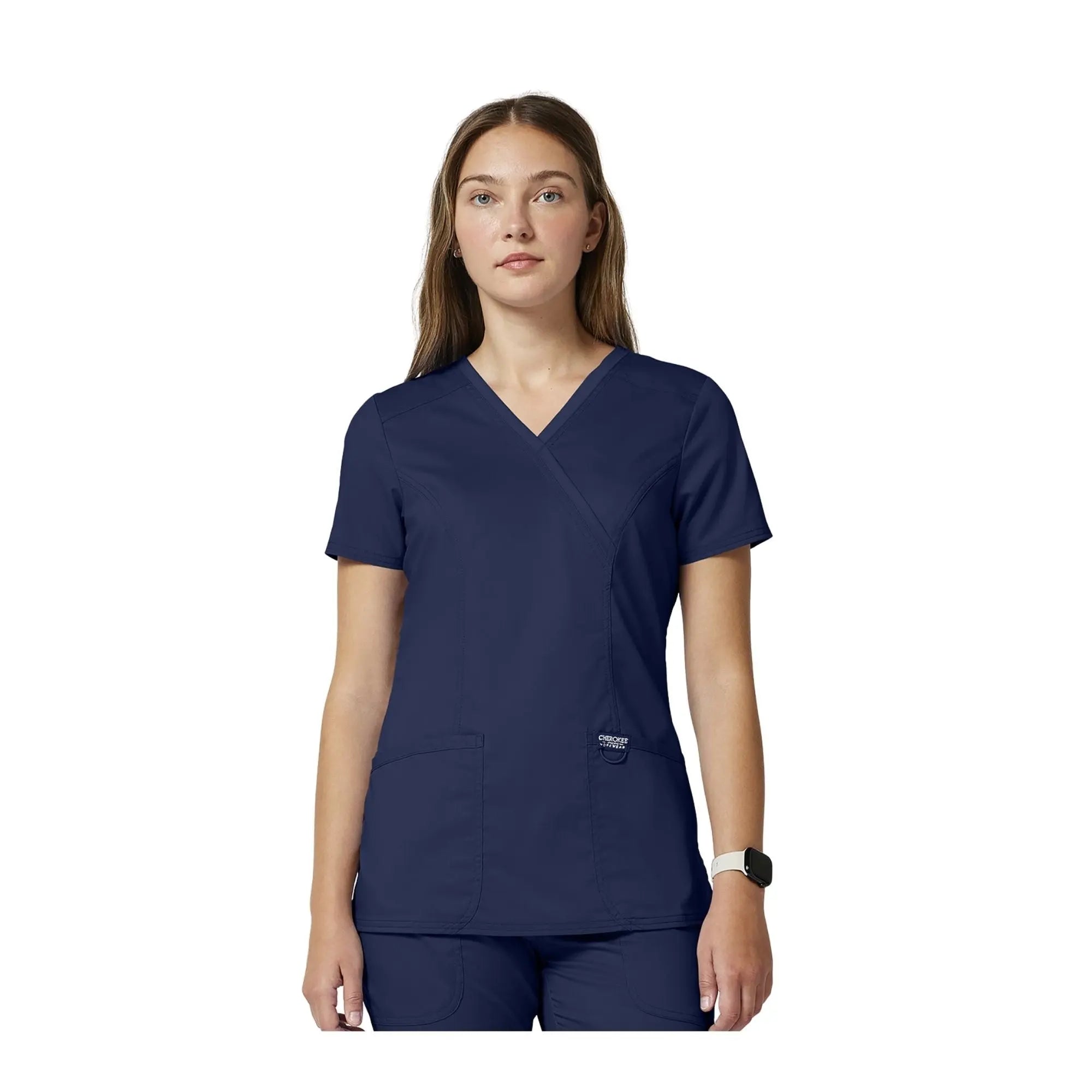 Béziers - Tunique cache-cœur col V - Femme - Cherokee Cherokee Authentic Workwear 