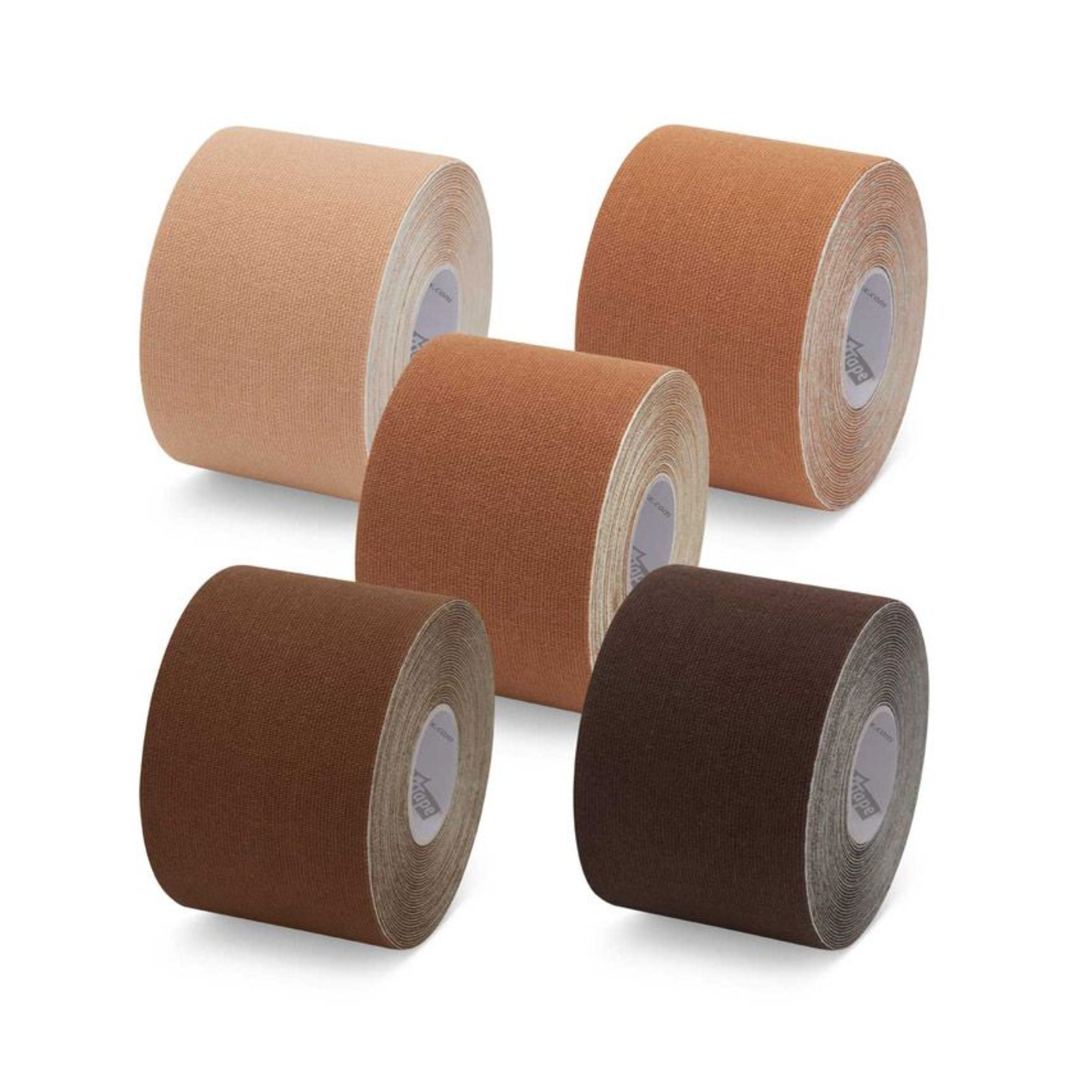 Boîte de 5 rouleaux de Bande adhésive élastique - My Skin Mix - 5cm x 5m  - 5 couleurs peau - K-Tape