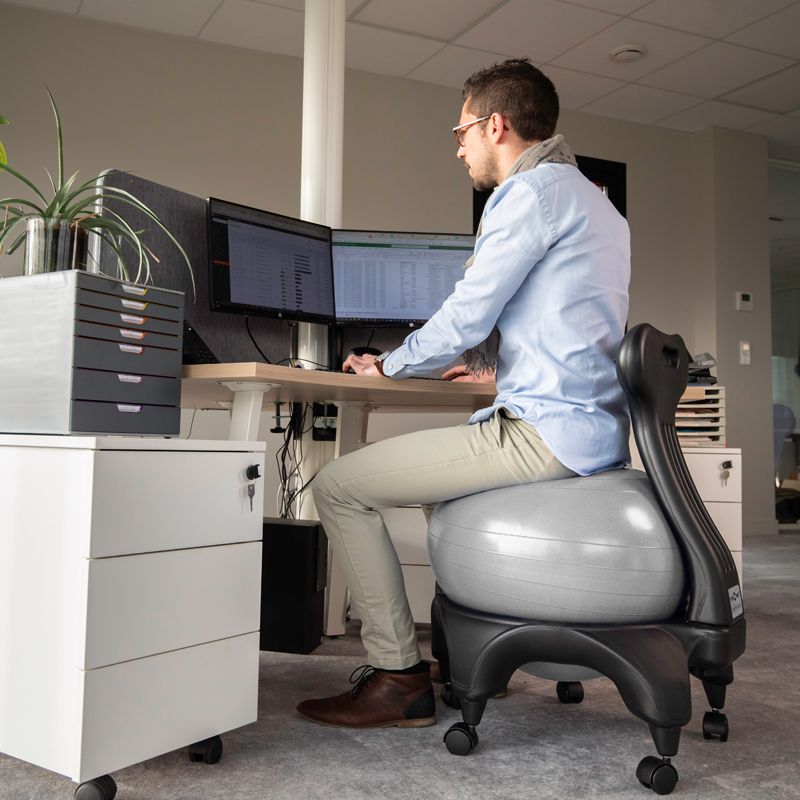 Chaise ergonomique avec ballon Tonic Chair® Originale