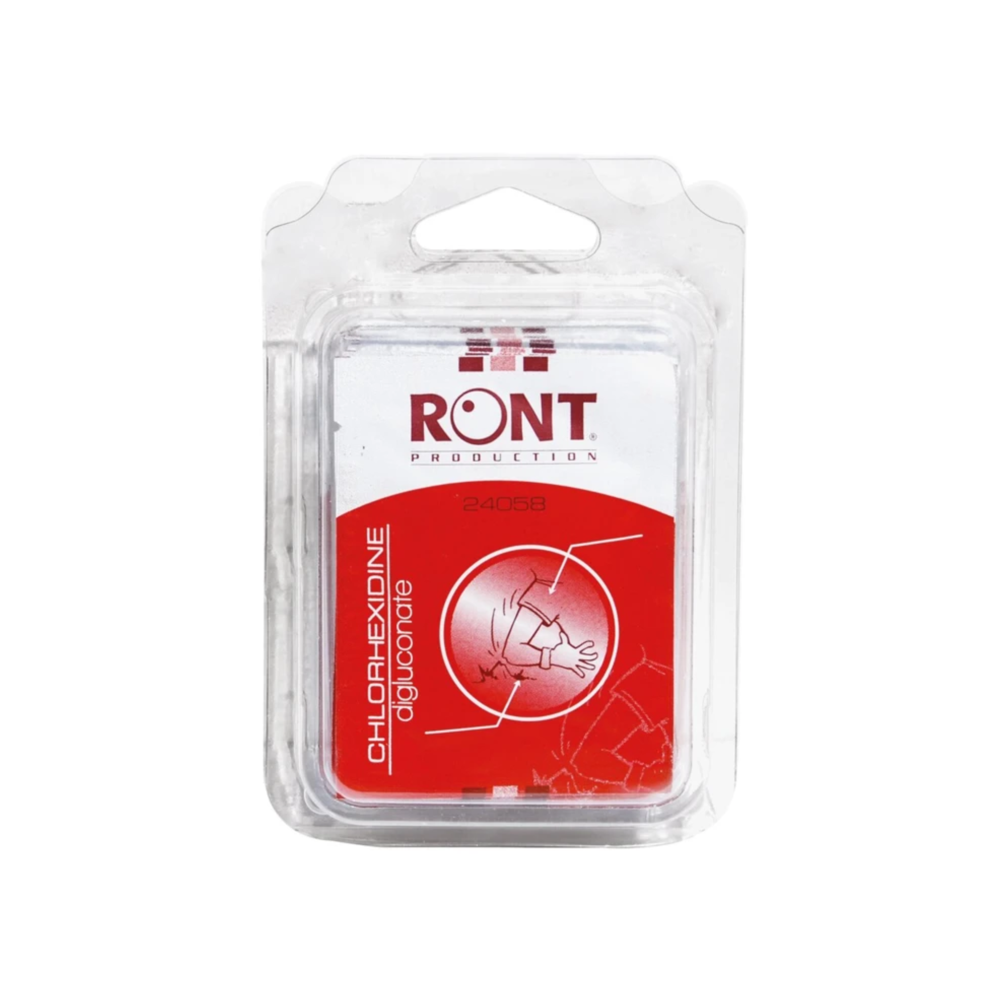 CHLORHEXIDINE Blister of 10 Wipes - RONT