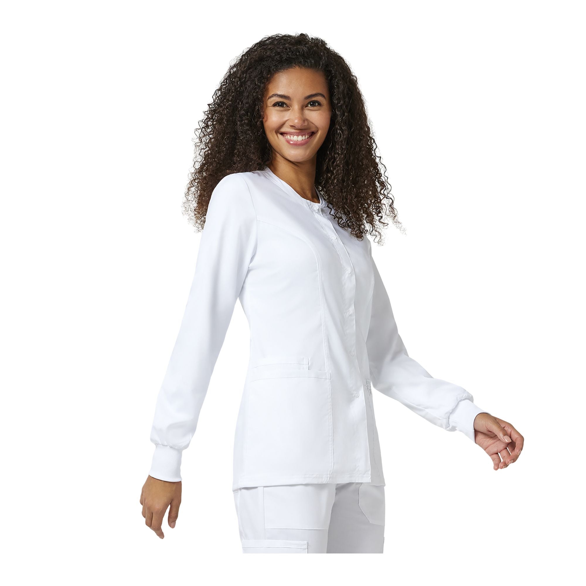 Compiègne - Veste médicale à boutons-pression - Femme - Cherokee