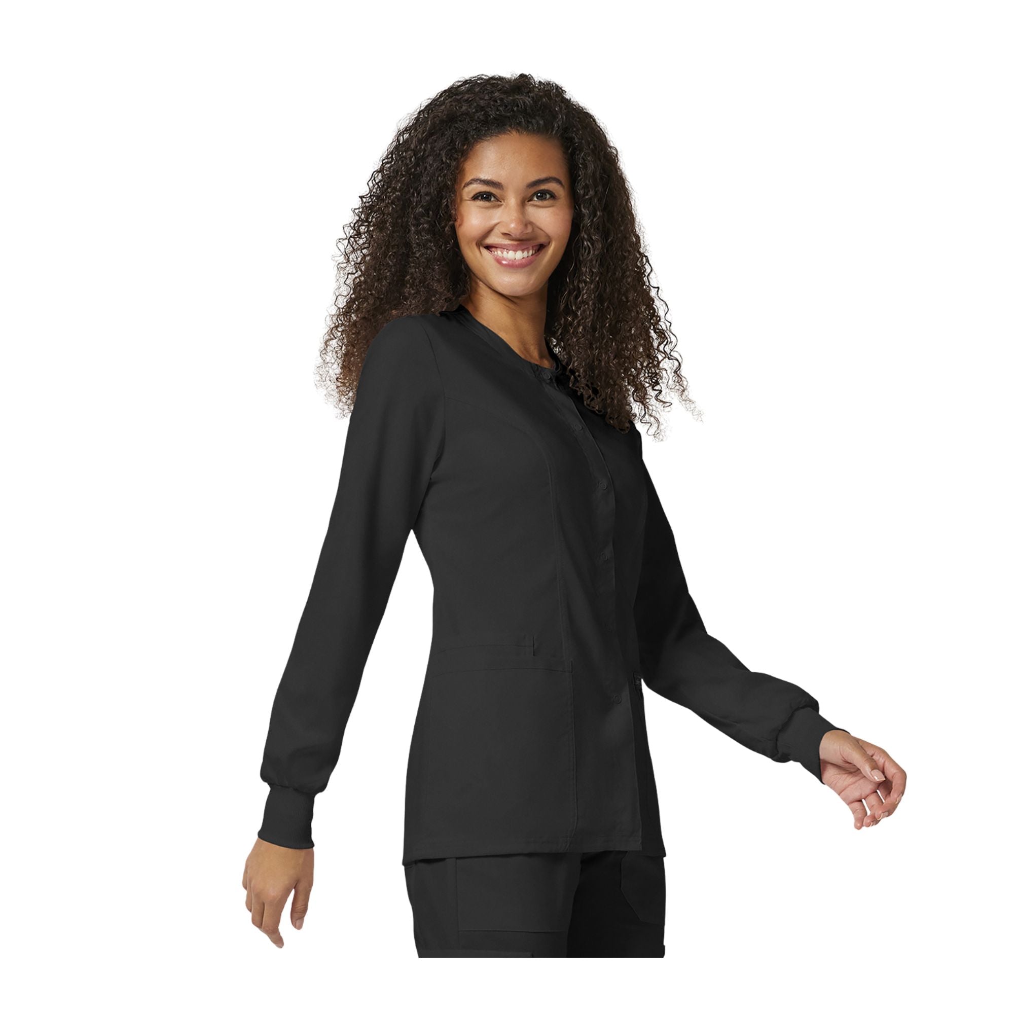 Compiègne - Veste médicale à boutons-pression - Femme - Cherokee