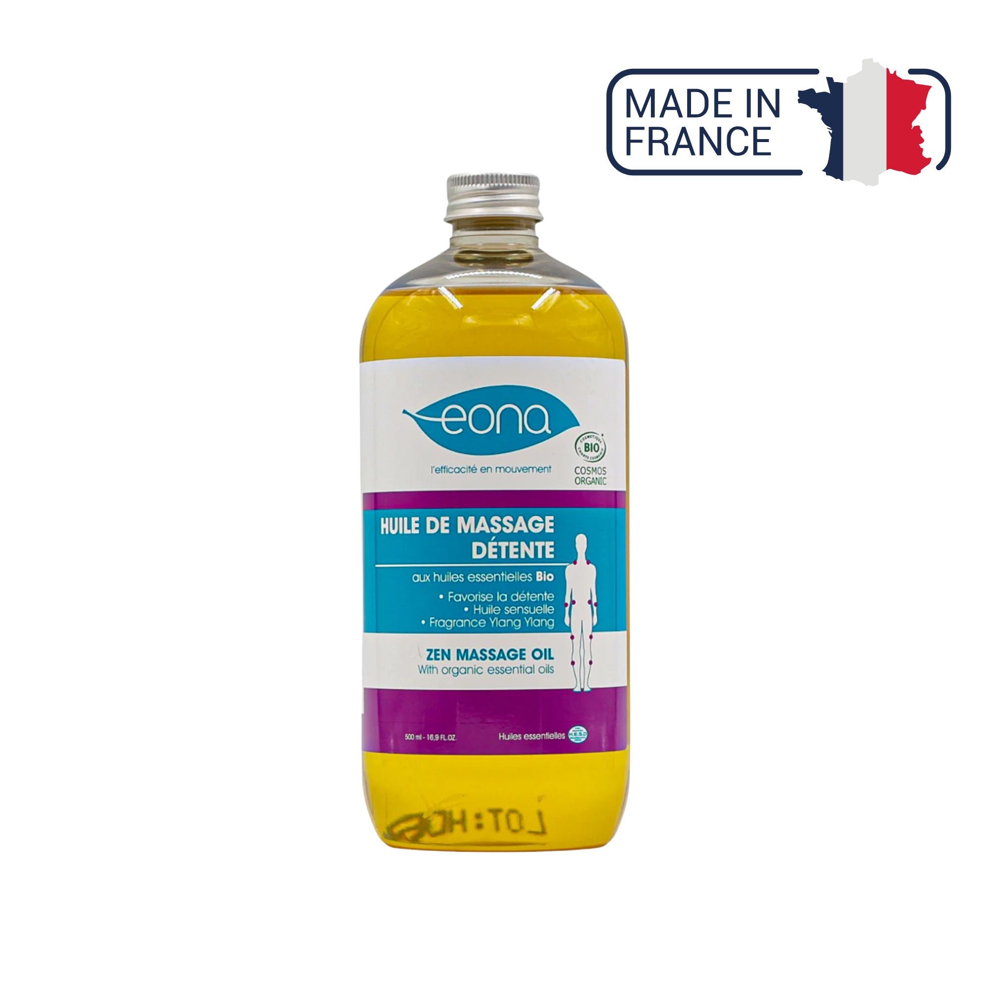 Massage oil - Relaxation - Organic - Eona