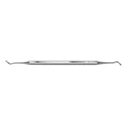 Curette double têtes creuses - Longueur : 17 cm - Ruck