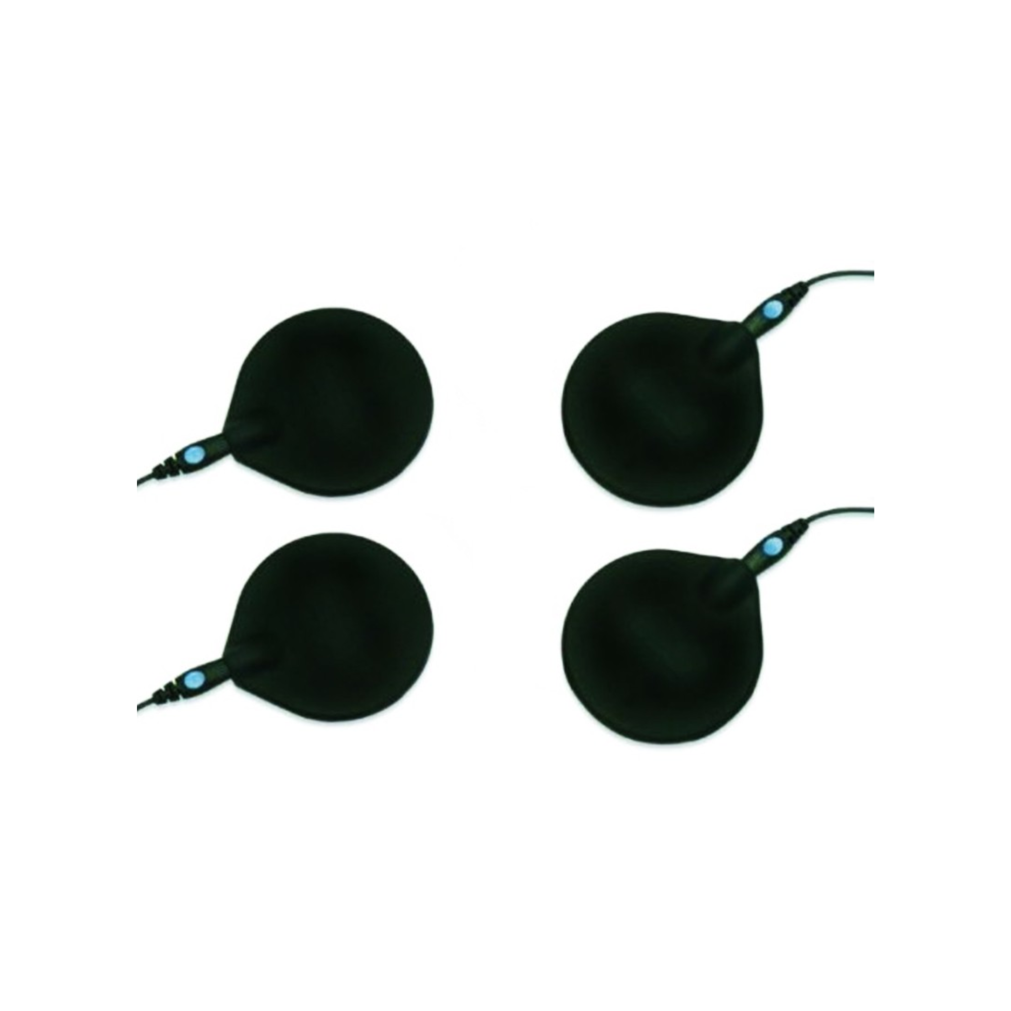 Électrodes de carbone noir - 6 x 8 cm - 4 ou 40 électrodes - Chattanooga®