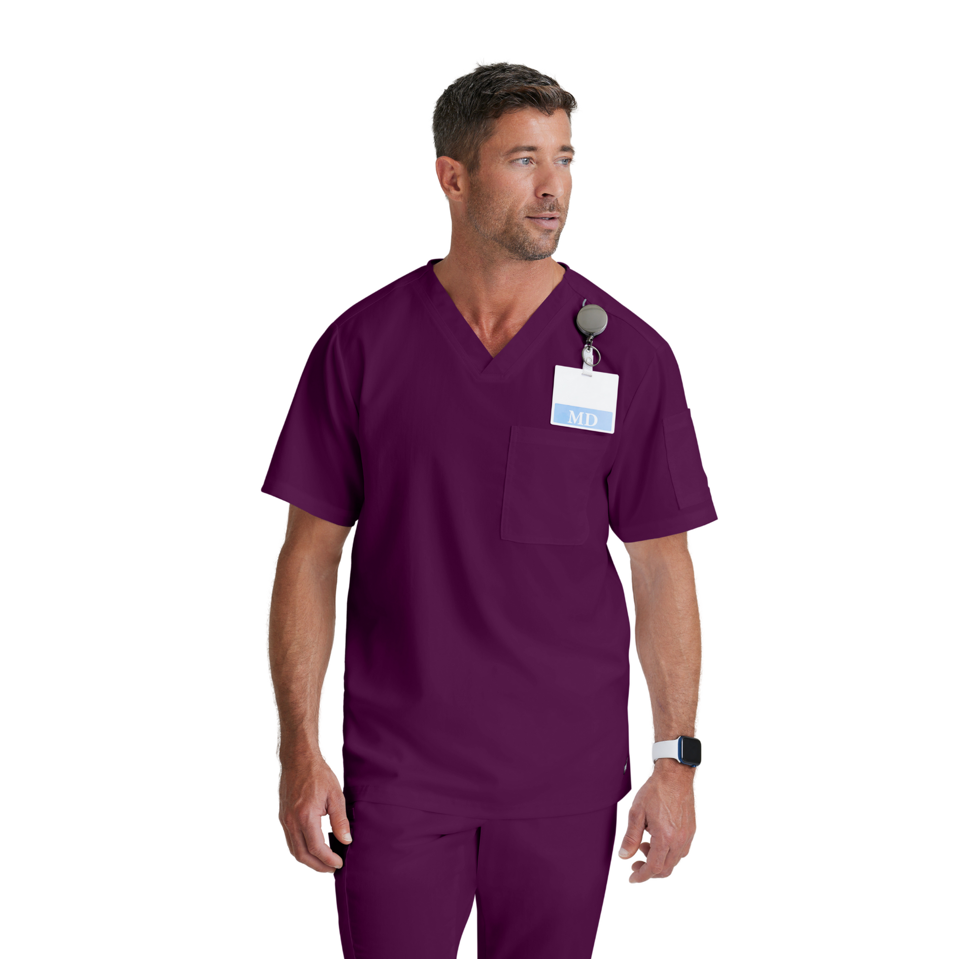 Evan Top - Haut médical col V croisé - Homme - Grey’s Anatomy GREYS ANATOMY