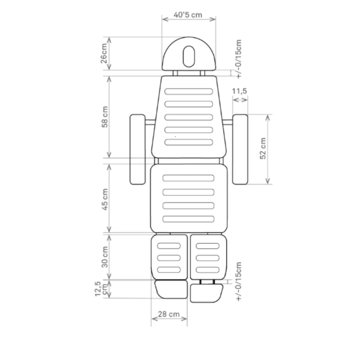 Fauteuil de pédicurie Électrique - 3 moteurs - 2 coloris - B-Light 503 - Weelko Naggura