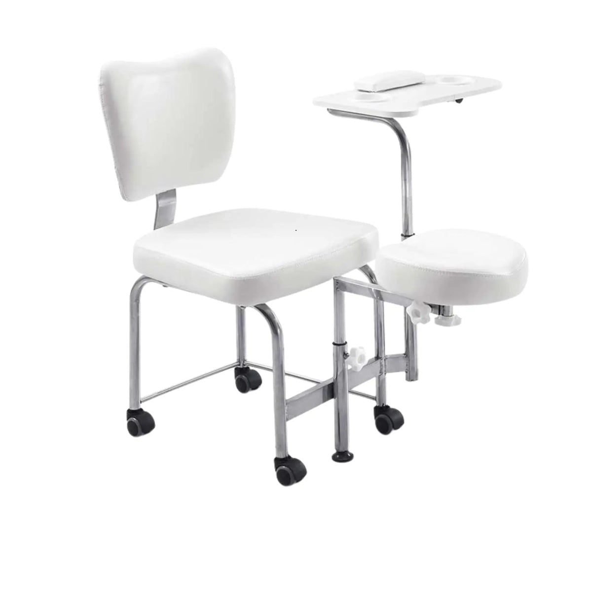 Fauteuil de pédicurie avec tabouret et rangements - Tendy - Weelko Naggura 