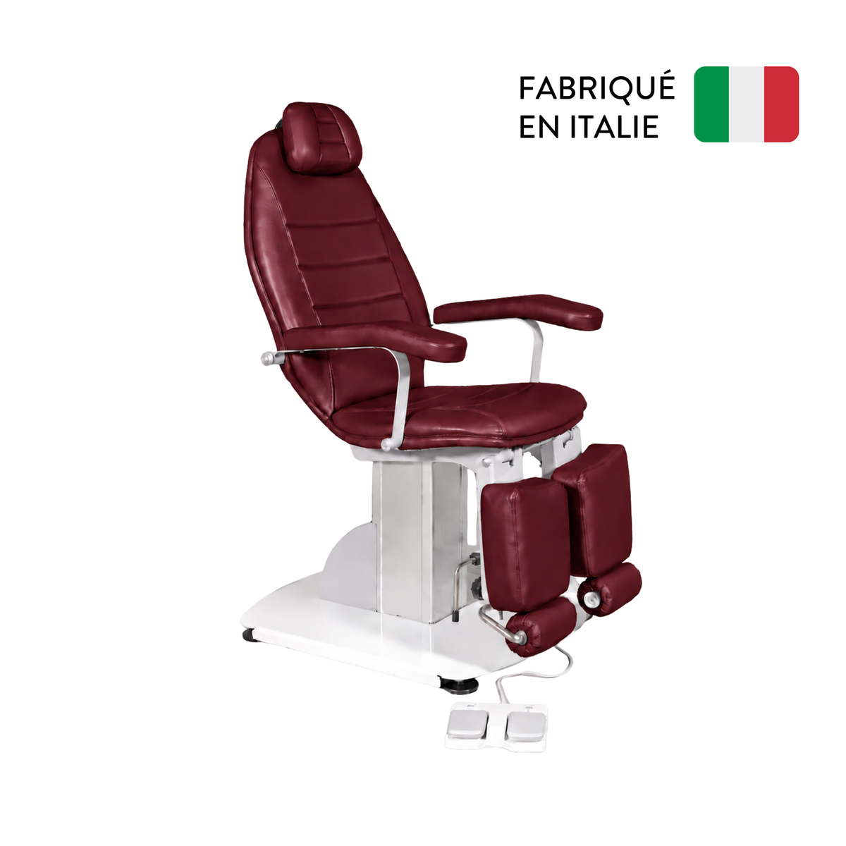 Fauteuil de pédicurie Électrique - Podotec - 1 moteur - 30 coloris - Tecnomed