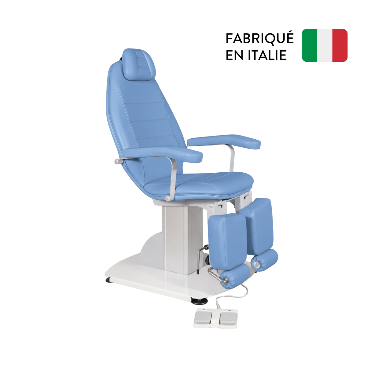 Fauteuil de pédicurie Électrique - Podotec - 1 moteur - 30 coloris - Tecnomed
