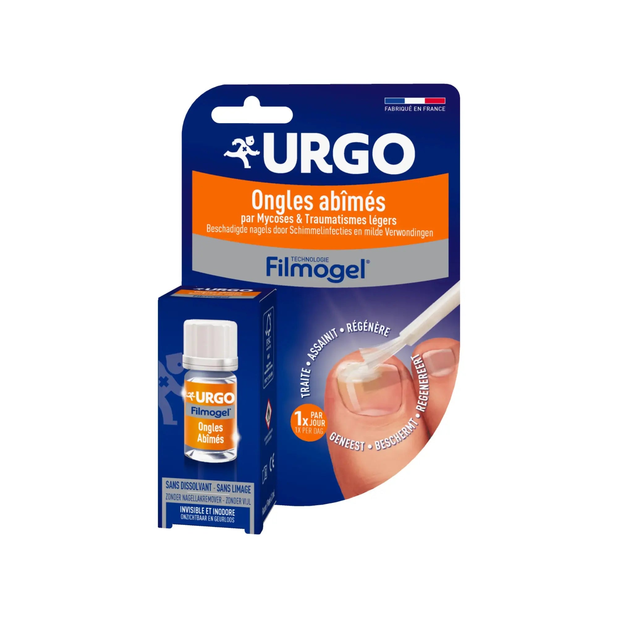 Filmogel® - Ongles Abîmés flacon de 3,3 ml - Urgo - My Médical