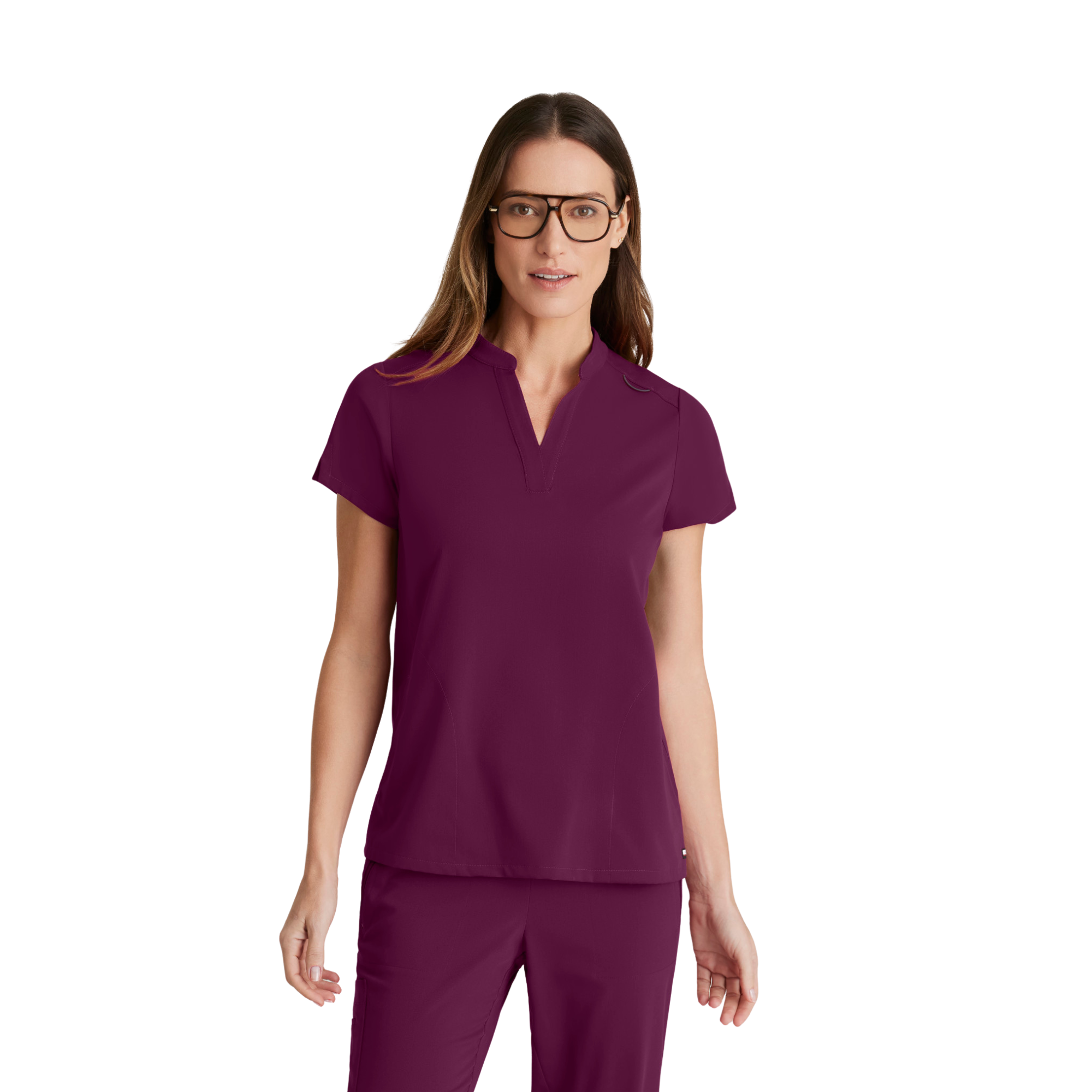 Flora - Tunique col à bande - Femme - Grey’s Anatomy Stretch GREYS ANATOMY STRETCH