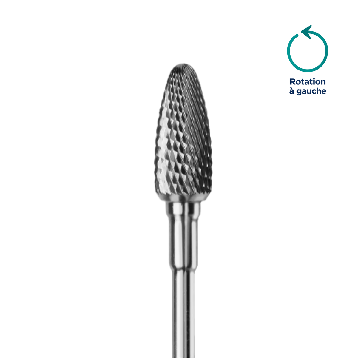 425FX Tungsten Carbide Burr - Finishing nail surfaces before polishing - 6 mm 