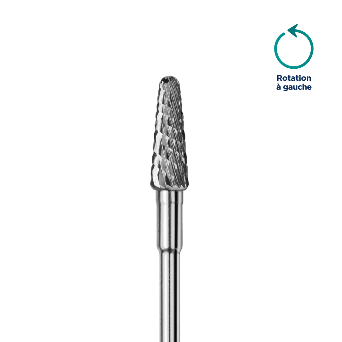 429X Tungsten Carbide Burr - Finishing Nail Surfaces Before Polishing - 4.5mm 