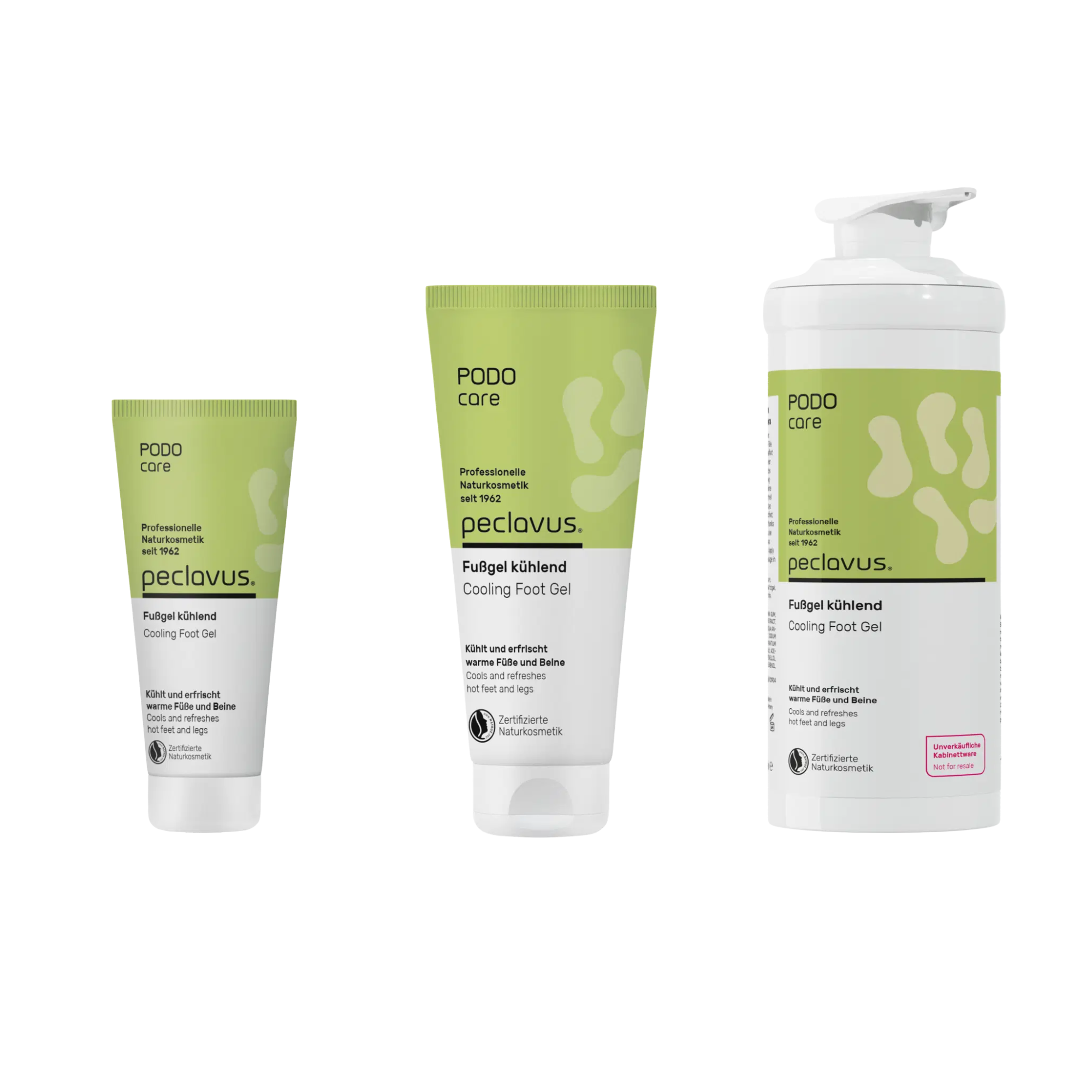 Gel pieds rafraîchissant Podo Care - Plusieurs contenances - Peclavus