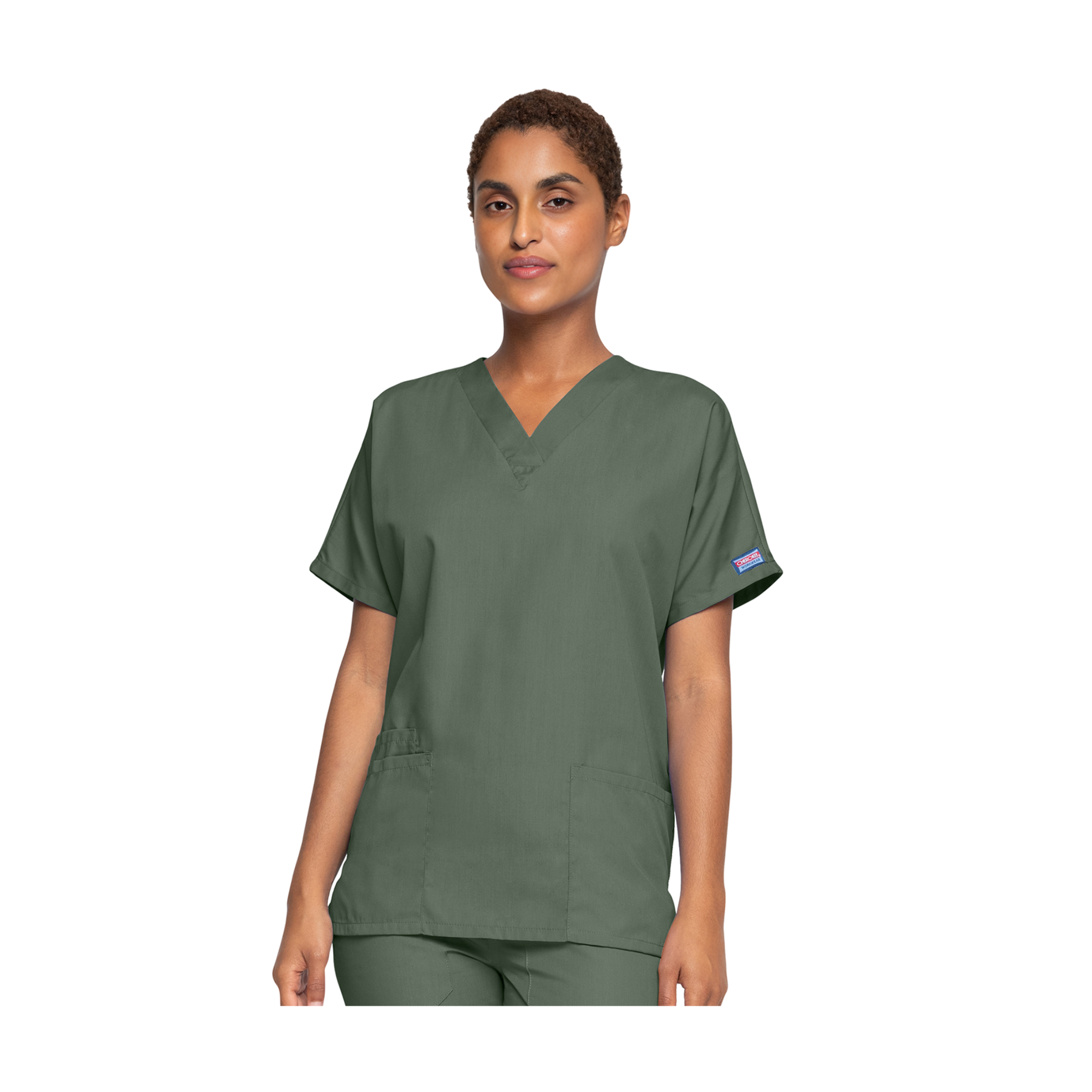 Guéthary - Medical tunic - V-neck - Short sleeves - Women - Cherokee - Color 1