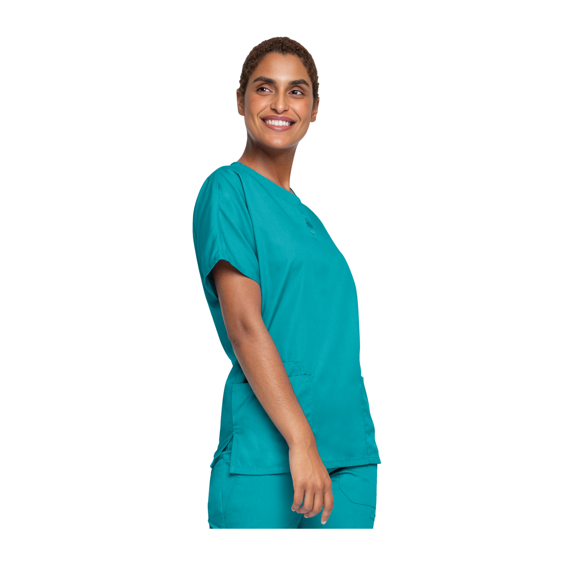 Guéthary - Medical tunic - V-neck - Short sleeves - Women - Cherokee - Color 1