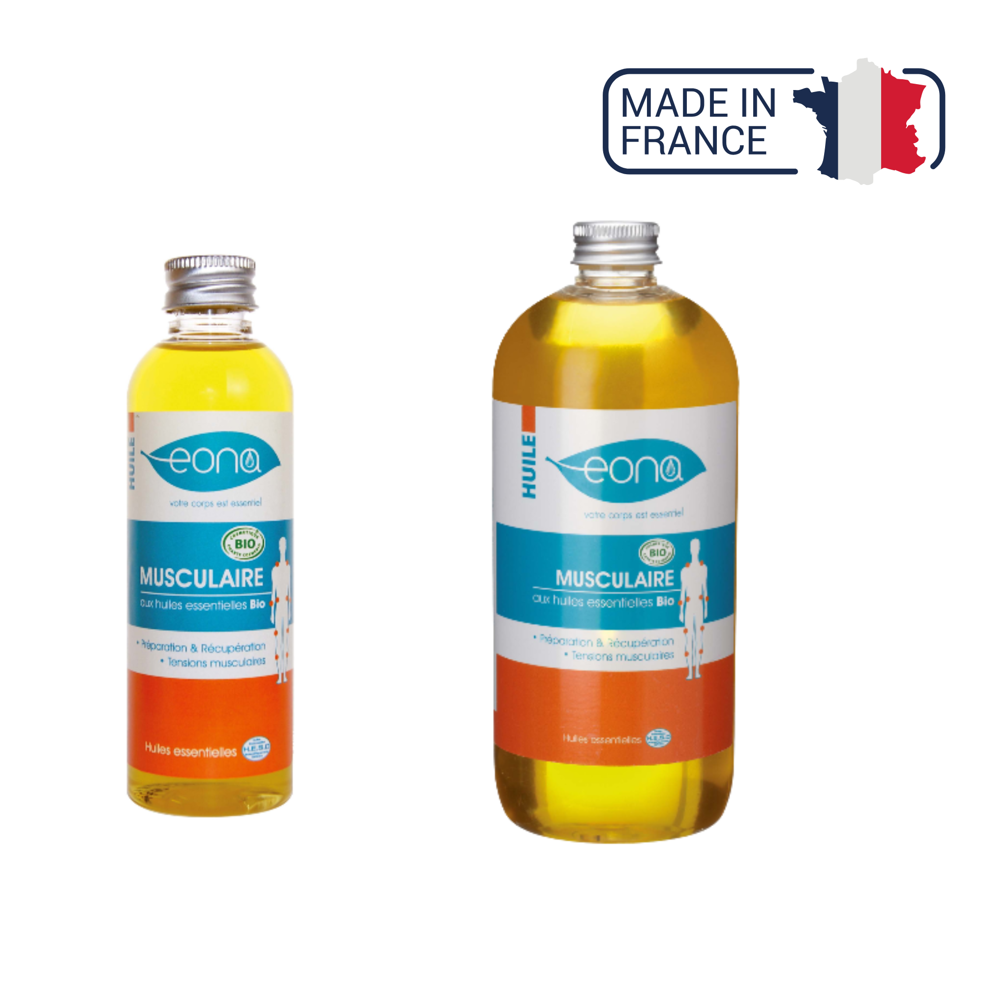 Massage oil - Muscular - Organic - Eona