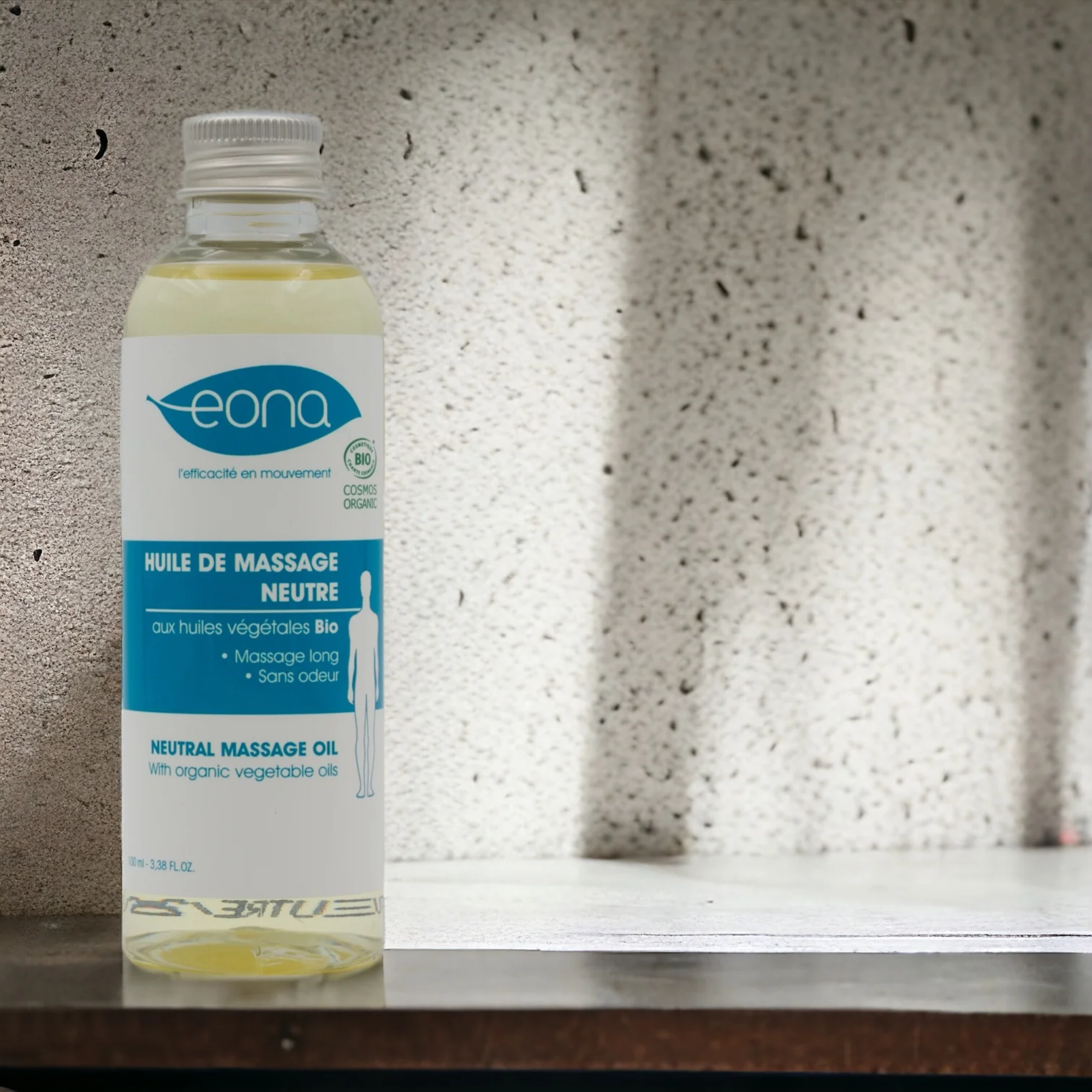 Huile de massage Neutre - Bio - 2 contenances - Eona
